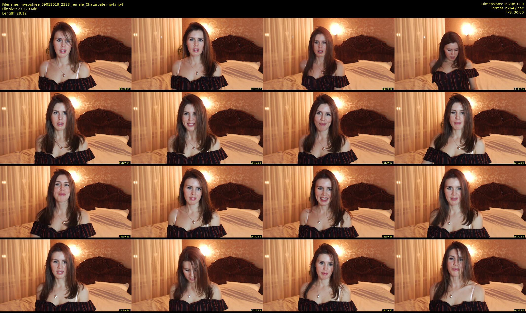 mysophiee — 29 minute Chaturbate female cam show recording, 1080p, Jan 9, 2019