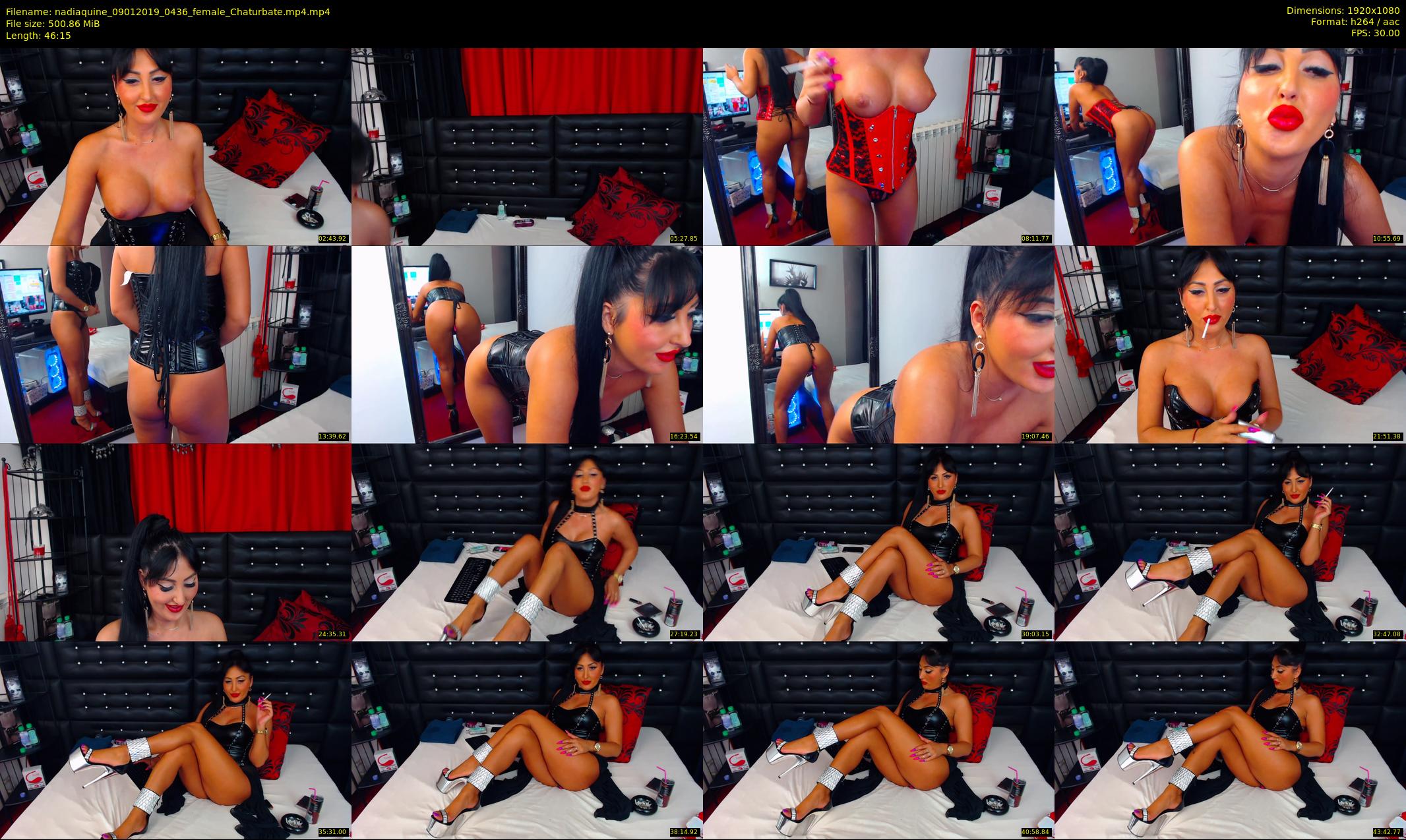 nadiaquine — 47 minute Chaturbate female cam show recording, 1080p, Jan 9, 2019