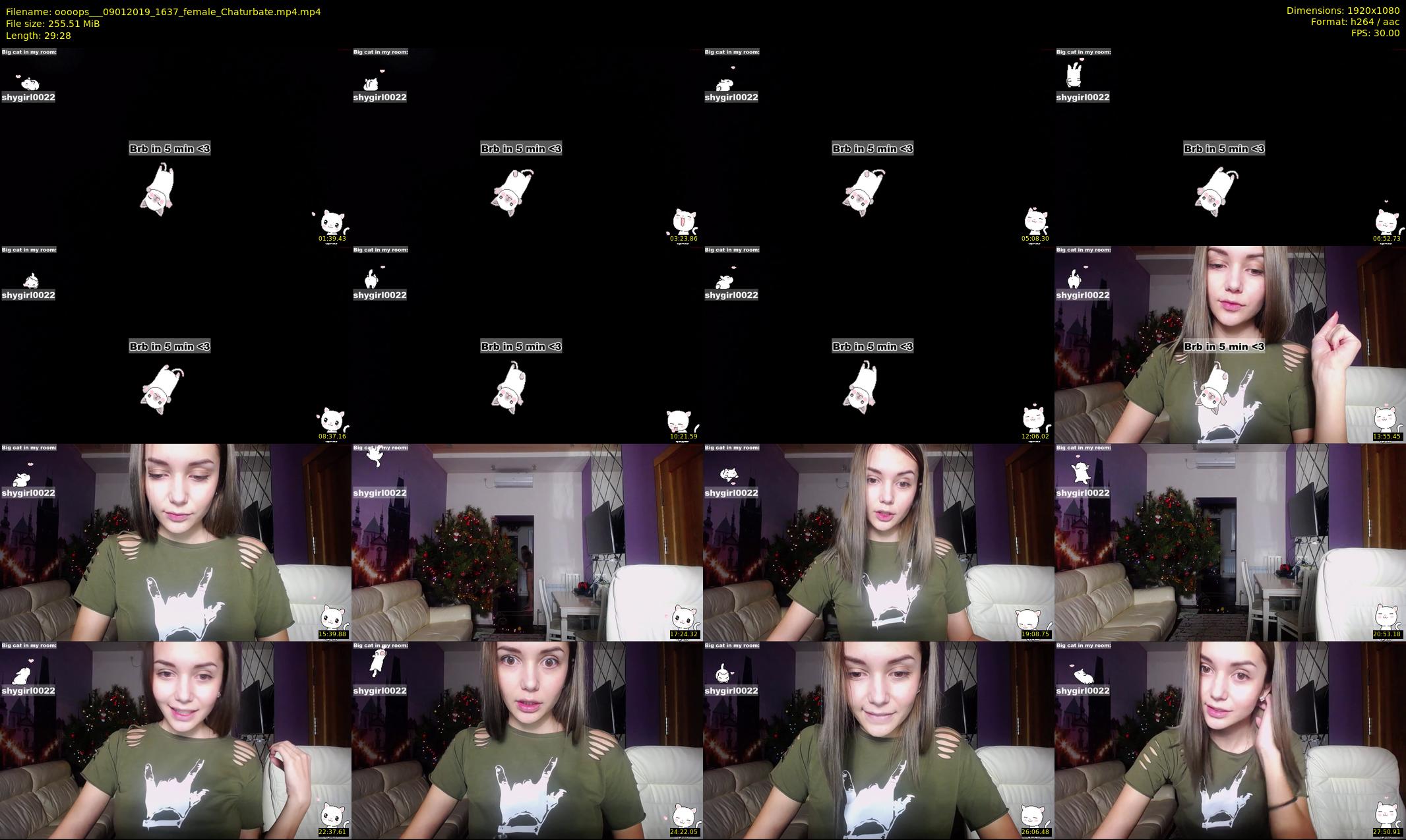 oooops__ — 30 minute Chaturbate female cam show recording, 1080p, Jan 9, 2019