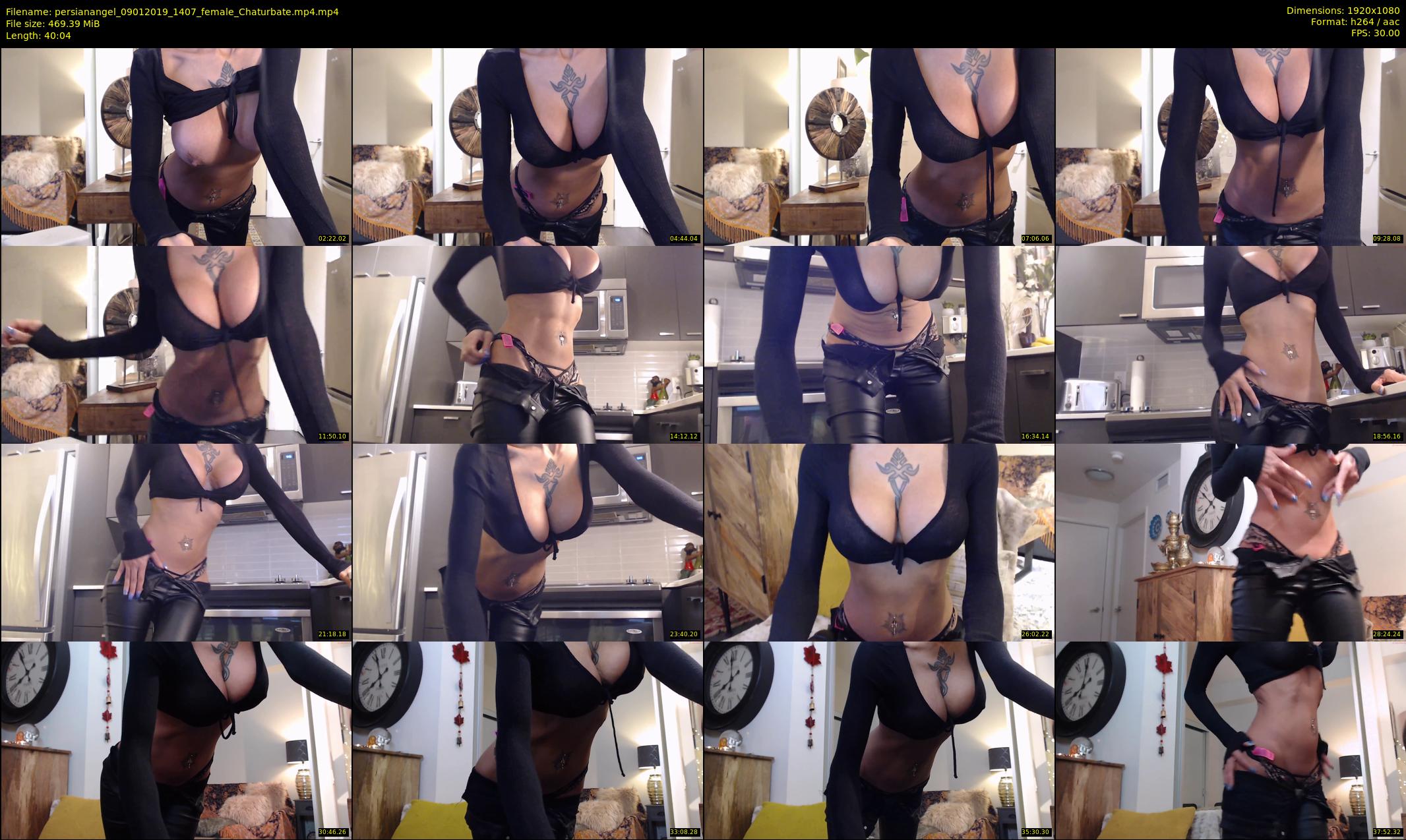 persianangel — 41 minute Chaturbate female cam show recording, 1080p, Jan 9, 2019