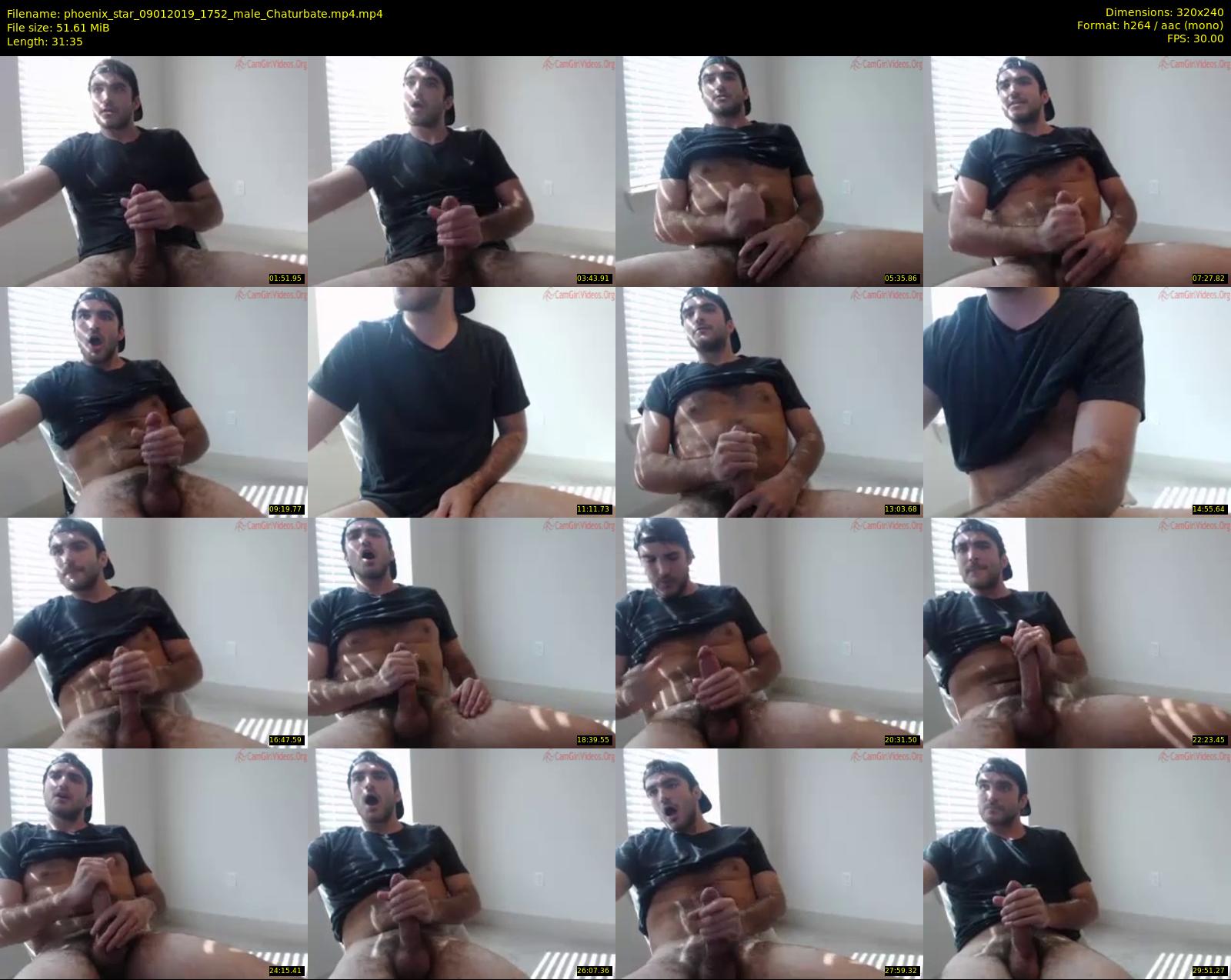 phoenix_star — 32 minute Chaturbate male cam show recording, SD, Jan 9, 2019