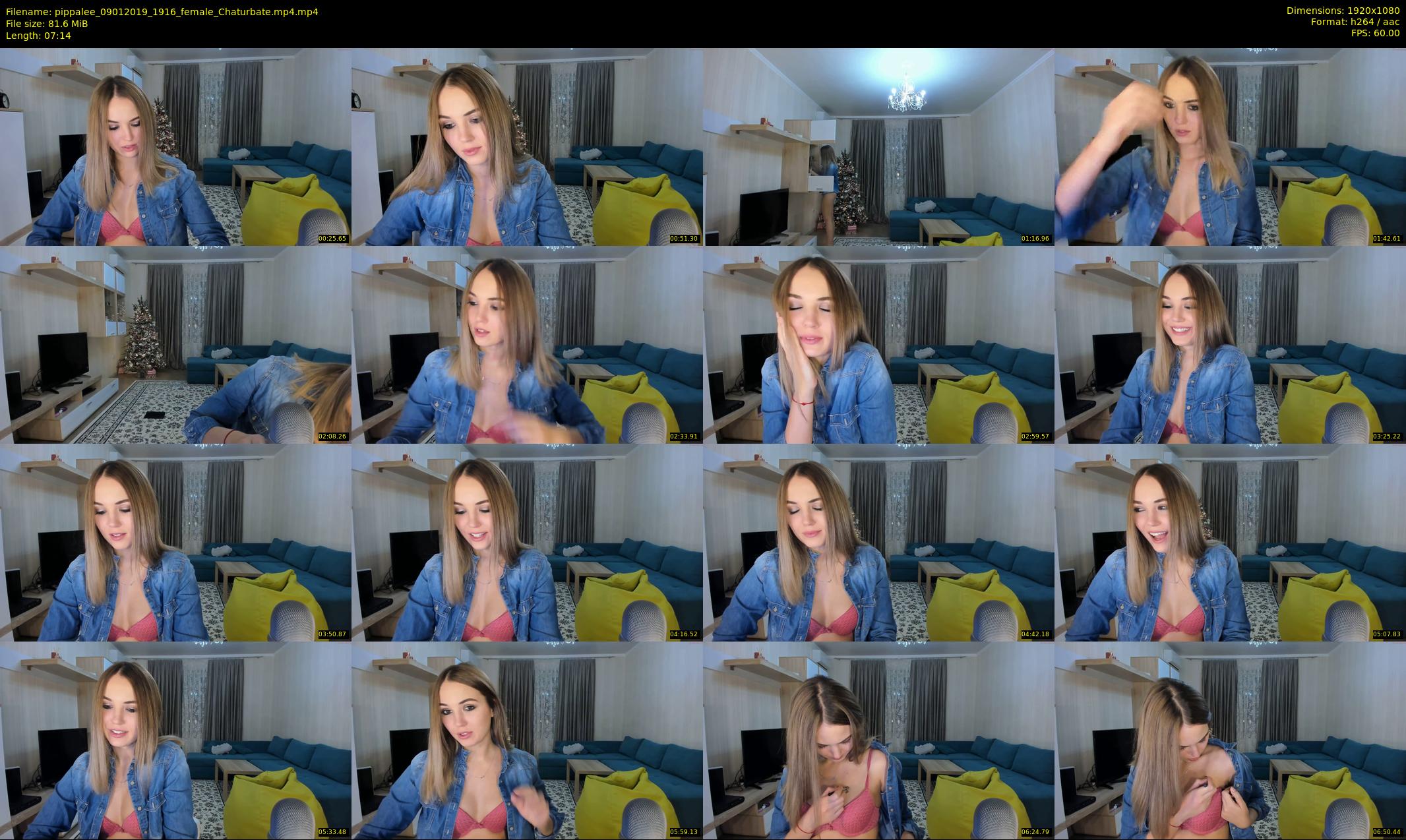 pippalee — 8 minute Chaturbate female cam show recording, 1080p, Jan 9, 2019