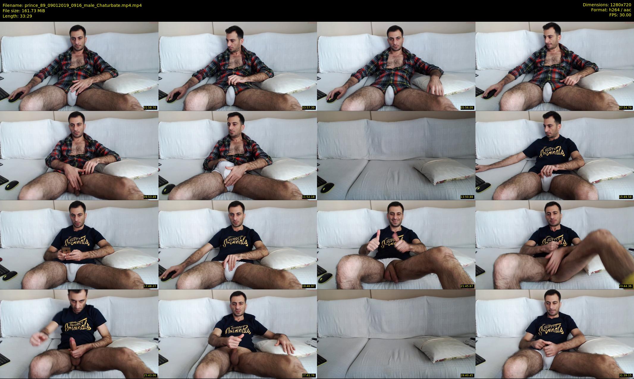 prince_89 — 34 minute Chaturbate male cam show recording, 720p, Jan 9, 2019