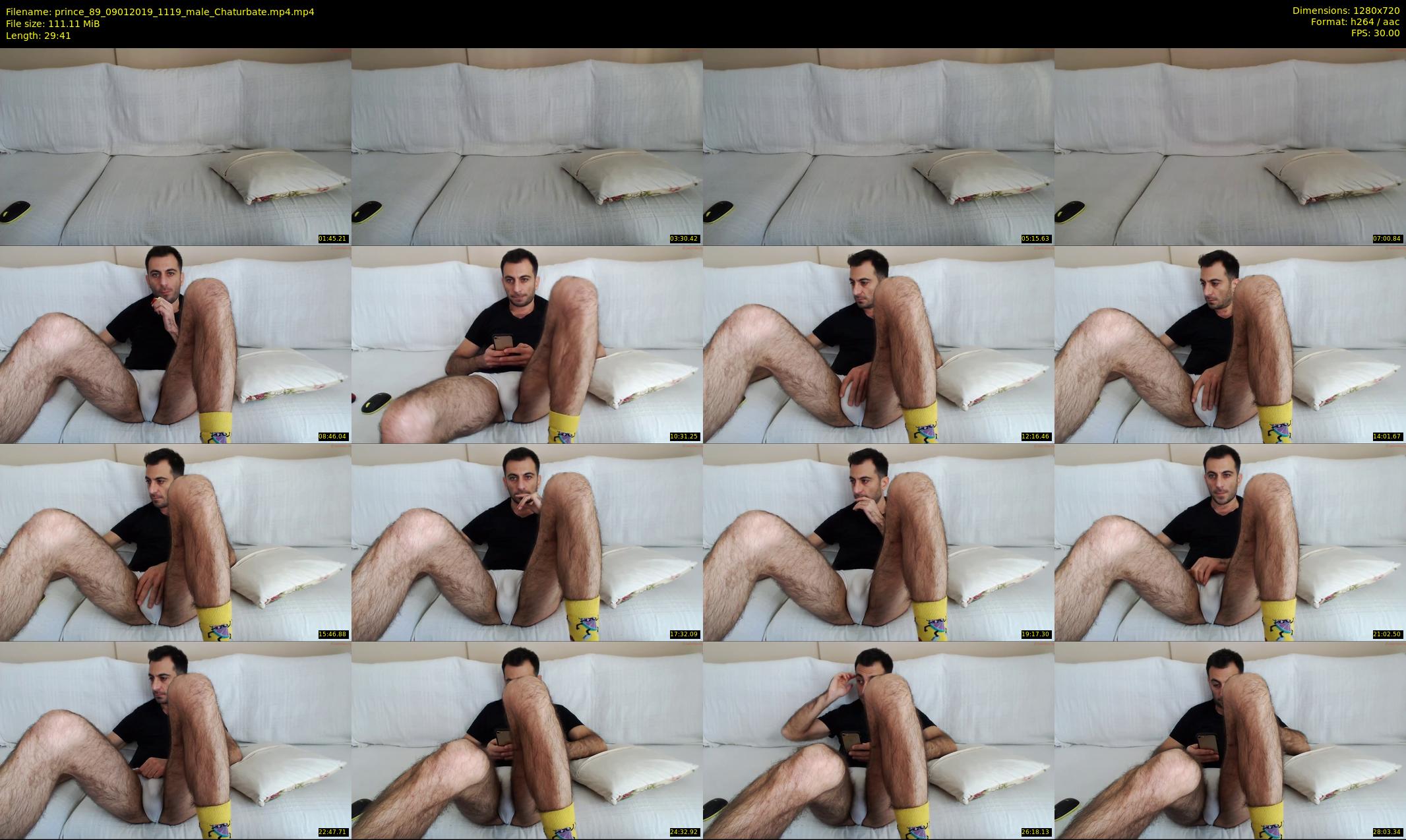 prince_89 — 30 minute Chaturbate male cam show recording, 720p, Jan 9, 2019
