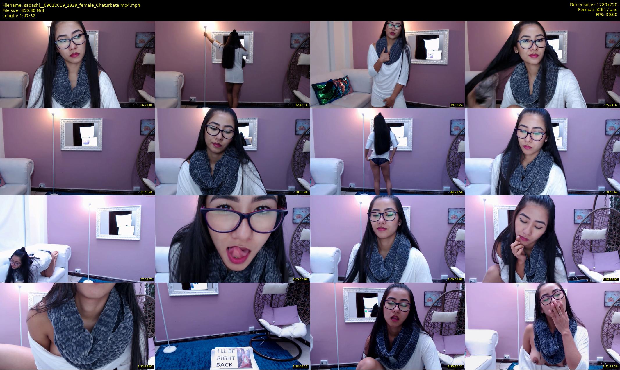sadashi_ — 108 minute Chaturbate female cam show recording, 720p, Jan 9, 2019