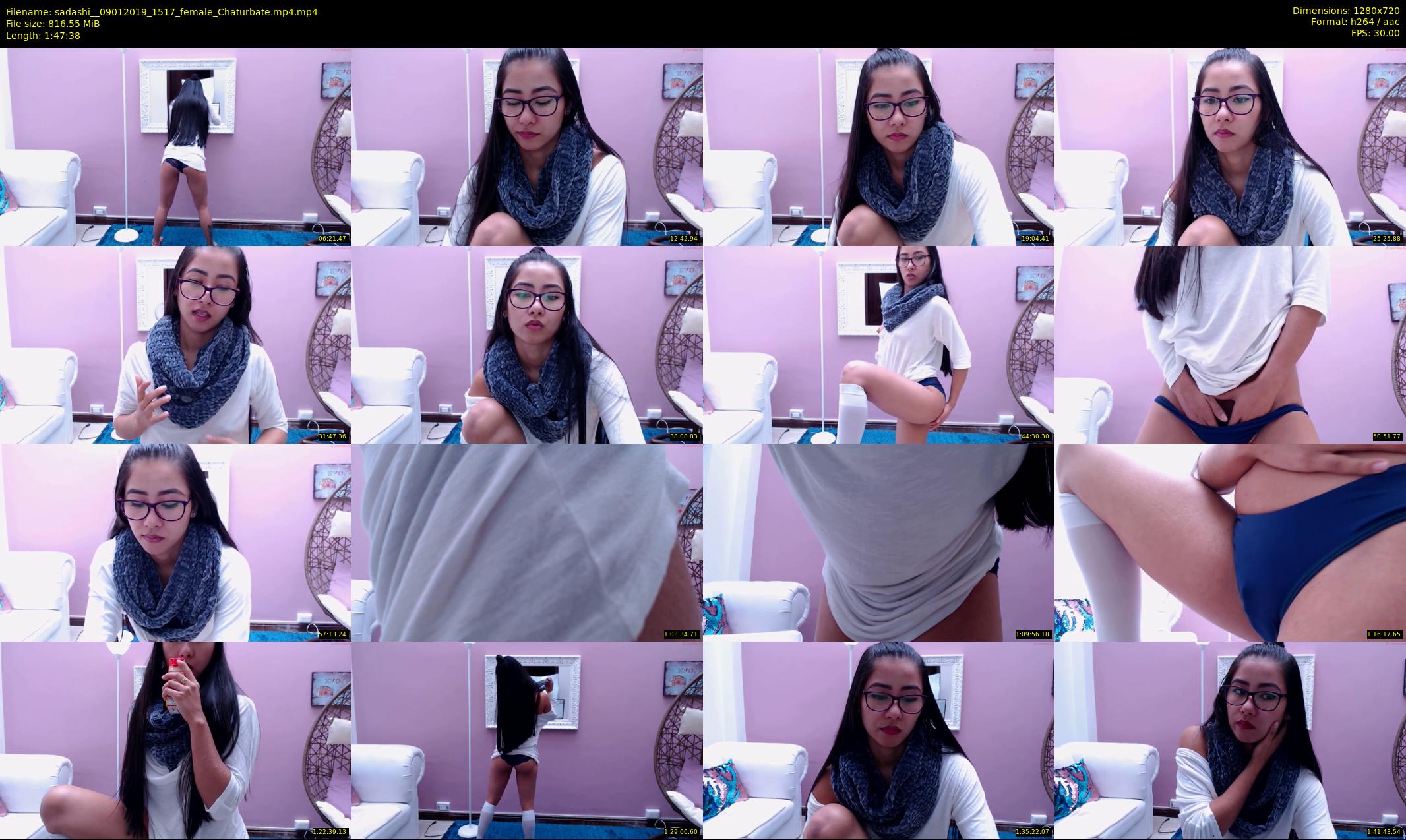 sadashi_ — 108 minute Chaturbate female cam show recording, 720p, Jan 9, 2019