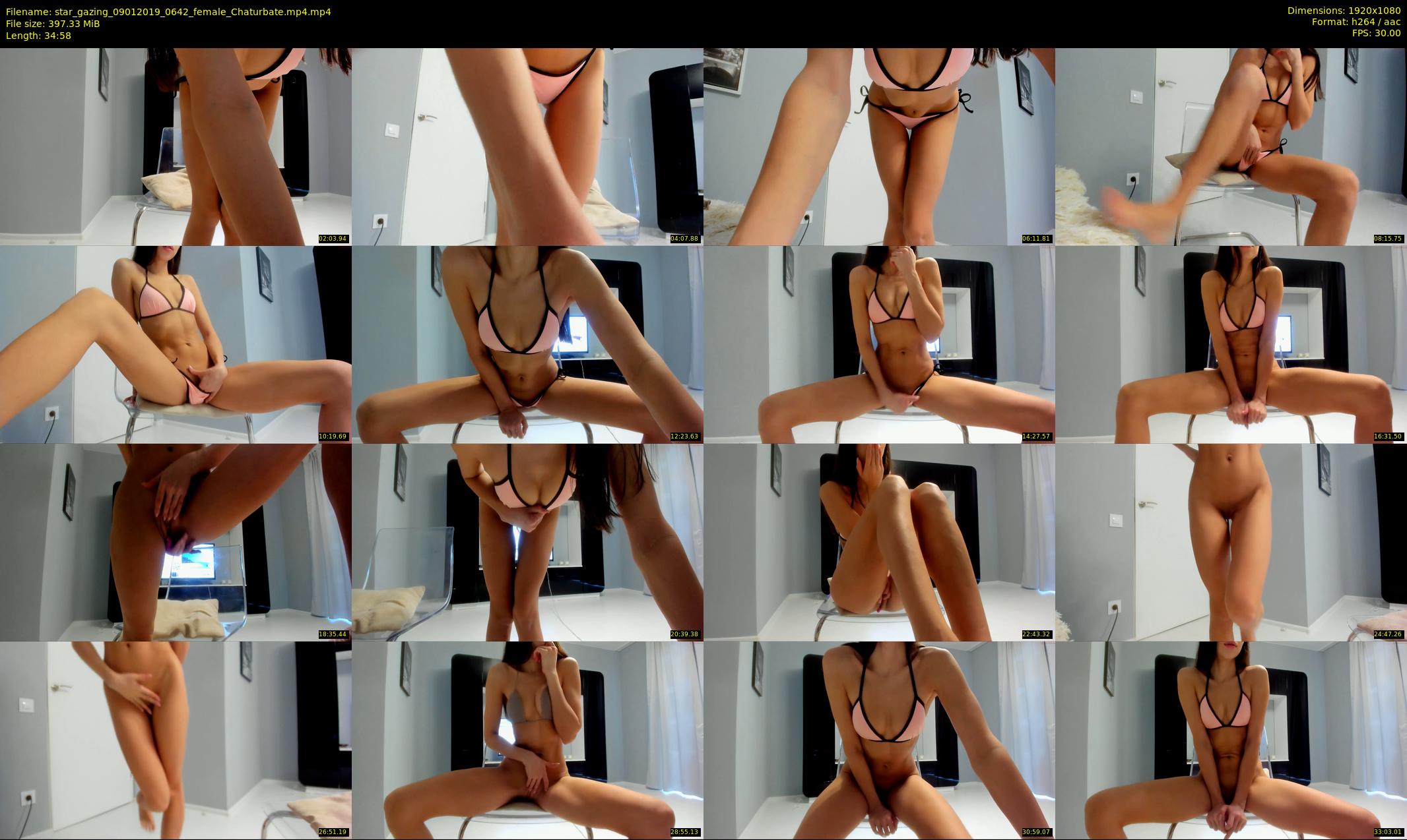 star_gazing — 35 minute Chaturbate female cam show recording, 1080p, Jan 9, 2019