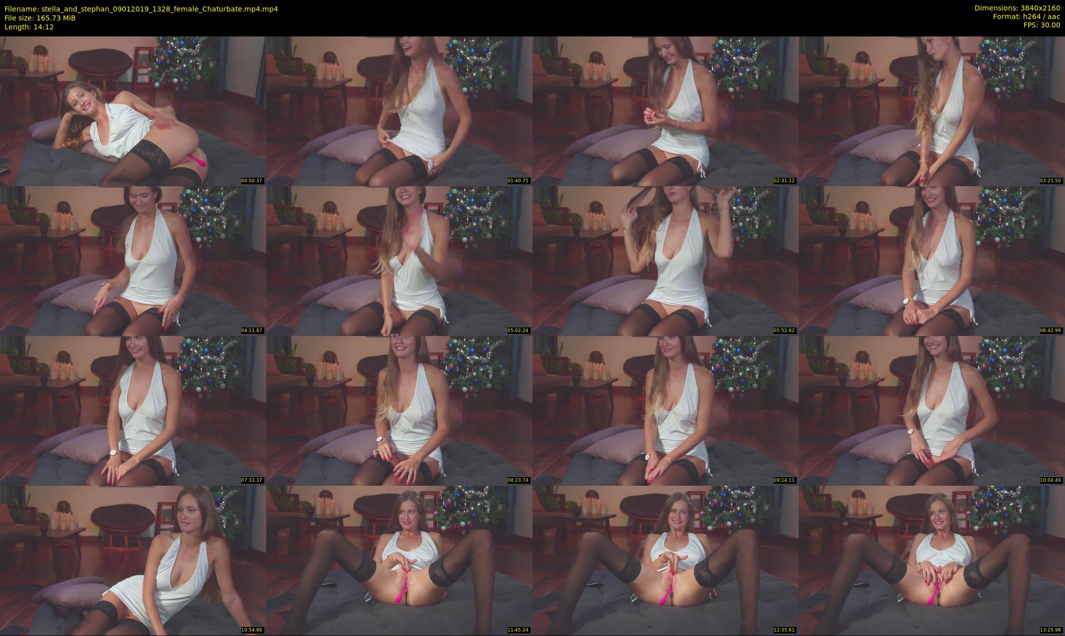 stella_and_stephan — 15 minute Chaturbate couple cam show recording, 4K, Jan 9, 2019