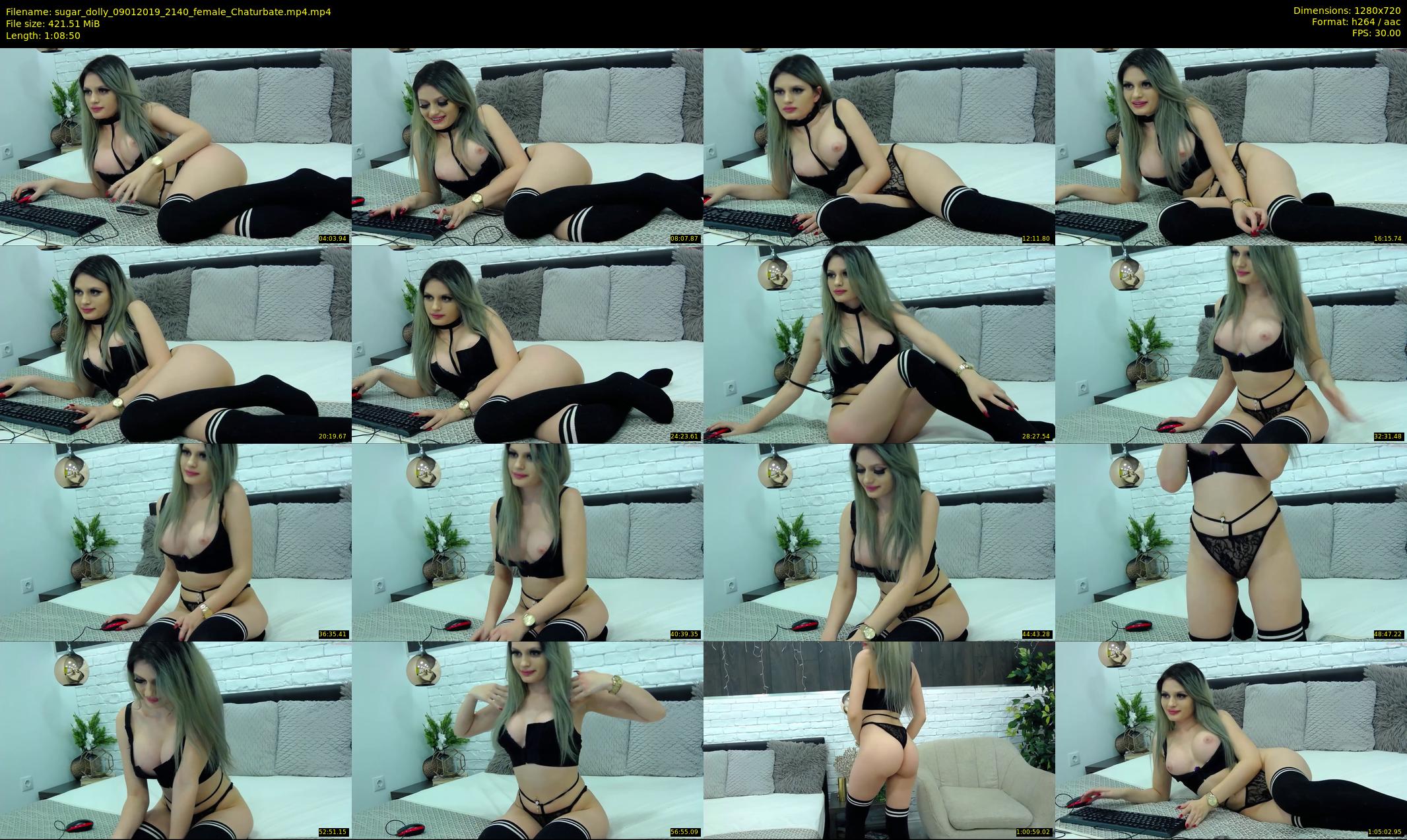 sugar_dolly — 69 minute Chaturbate female cam show recording, 720p, Jan 9, 2019