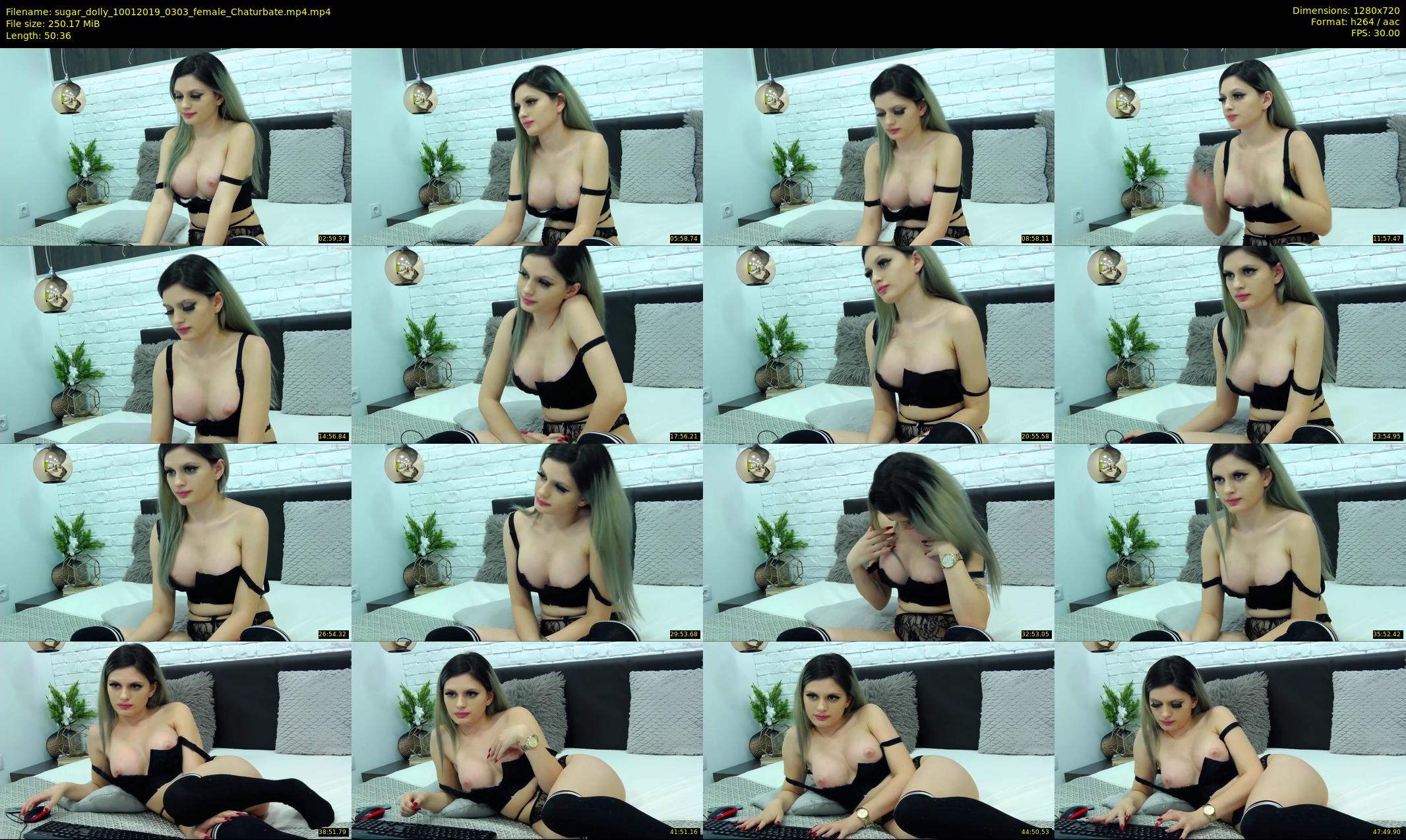 sugar_dolly — 51 minute Chaturbate female cam show recording, 720p, Jan 10, 2019