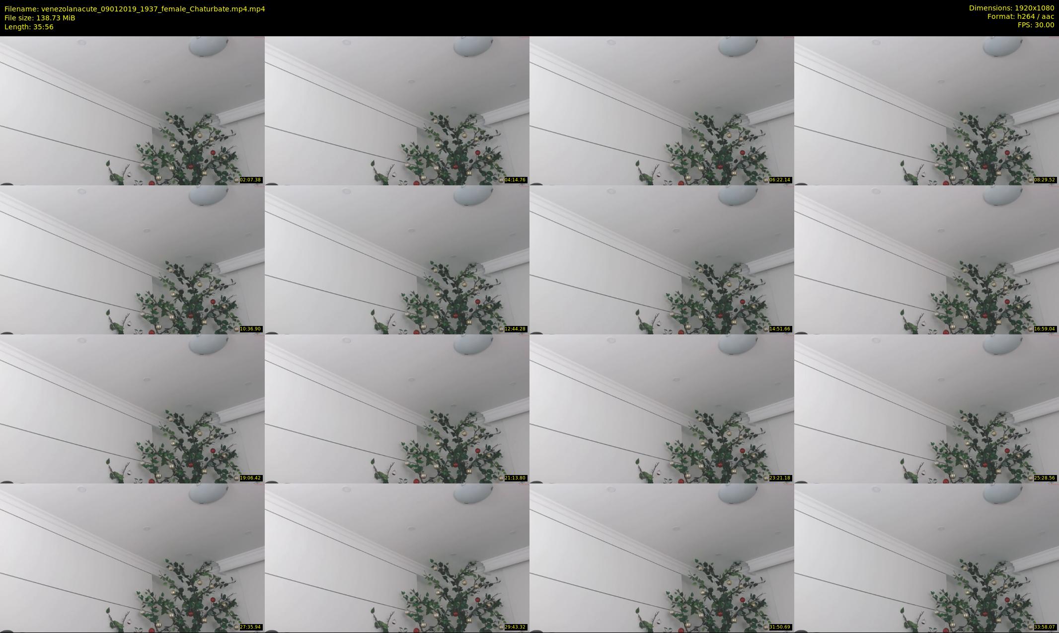 venezolanacute — 36 minute Chaturbate female cam show recording, 1080p, Jan 9, 2019