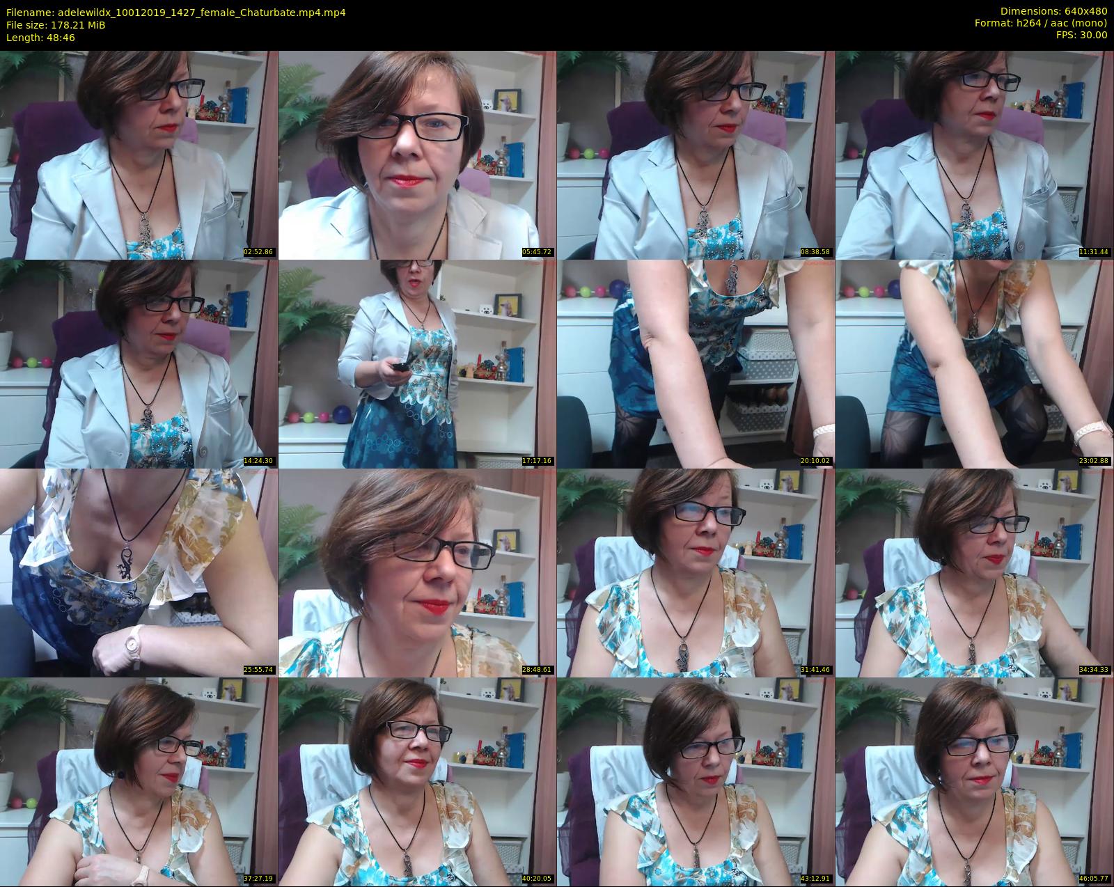 adelewildx — 49 minute Chaturbate female cam show recording, 480p, Jan 10, 2019