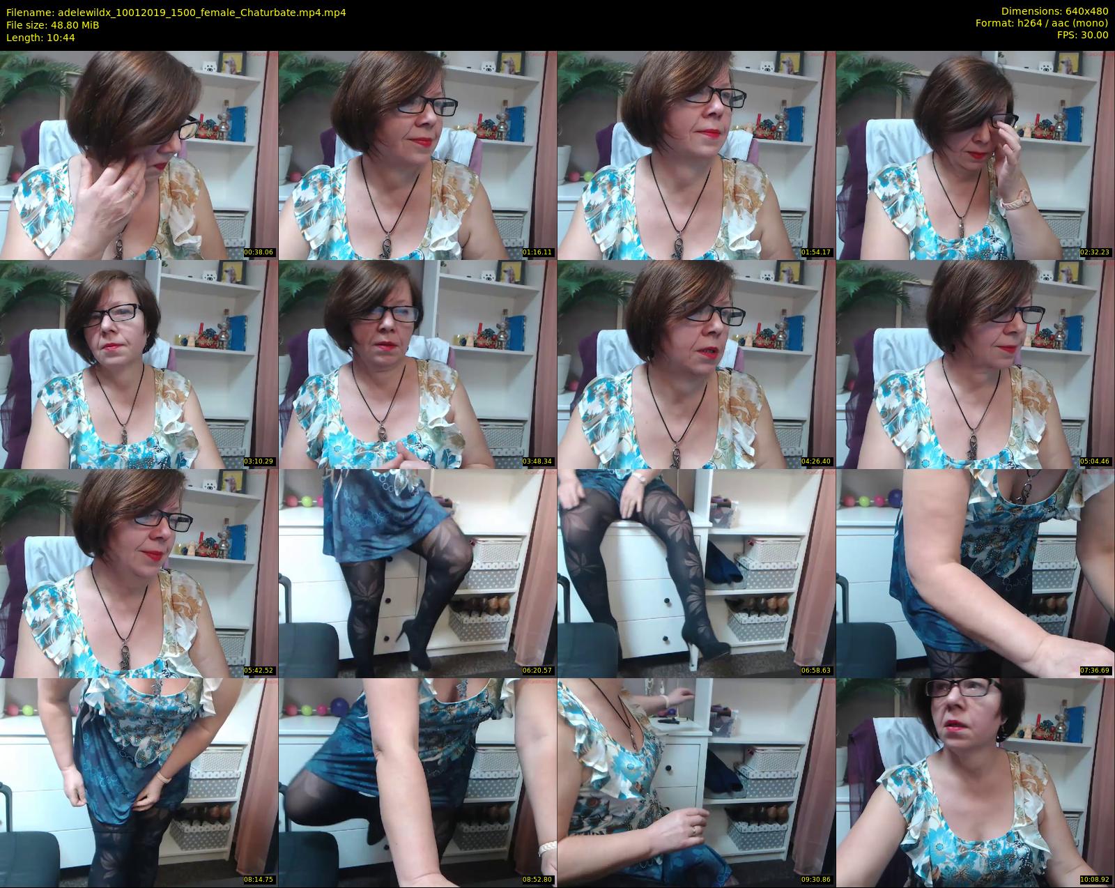 adelewildx — 11 minute Chaturbate female cam show recording, 480p, Jan 10, 2019