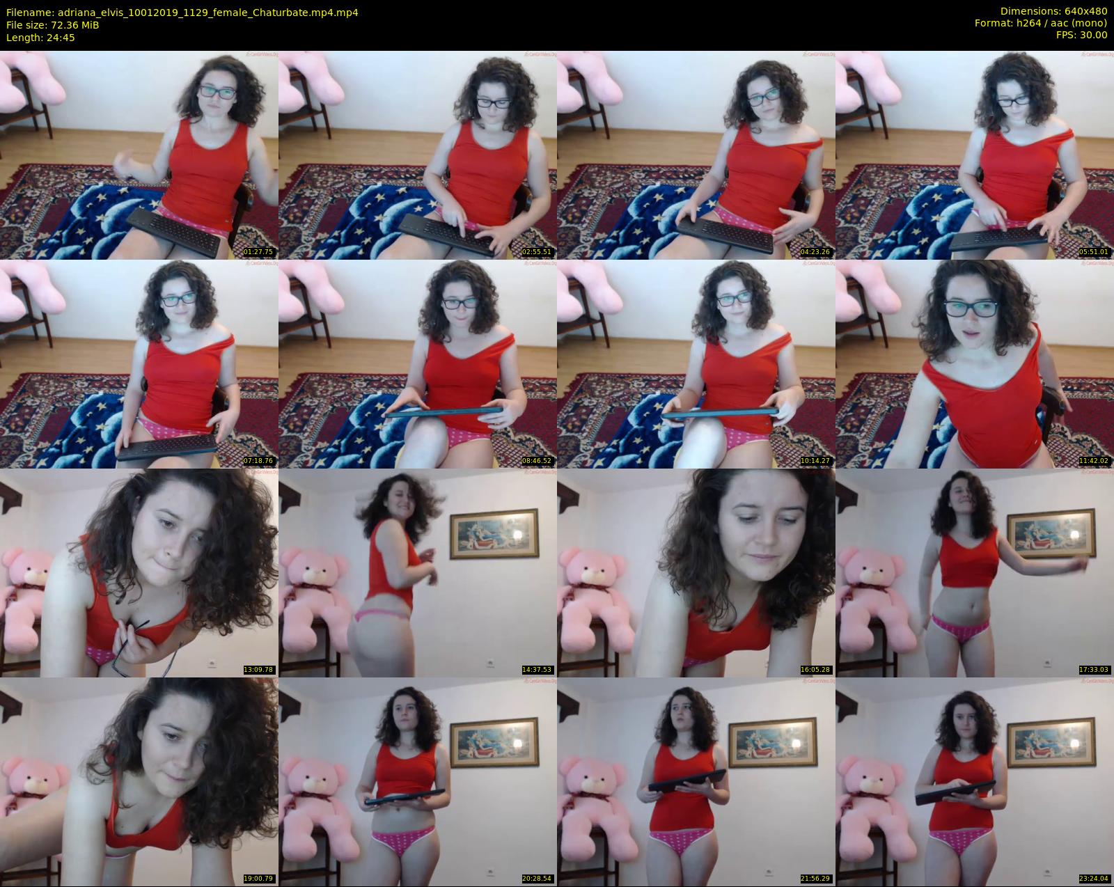 adriana_elvis — 25 minute Chaturbate couple cam show recording, 480p, Jan 10, 2019