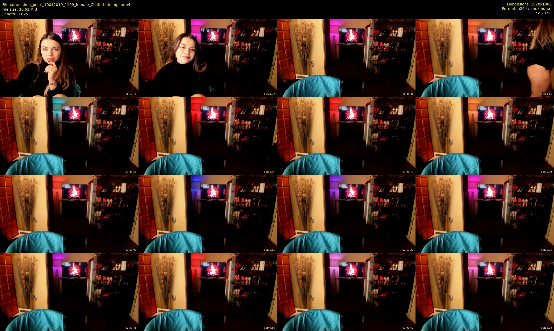 alma_pearl — 4 minute Chaturbate female cam show recording, 1080p, Jan 10, 2019
