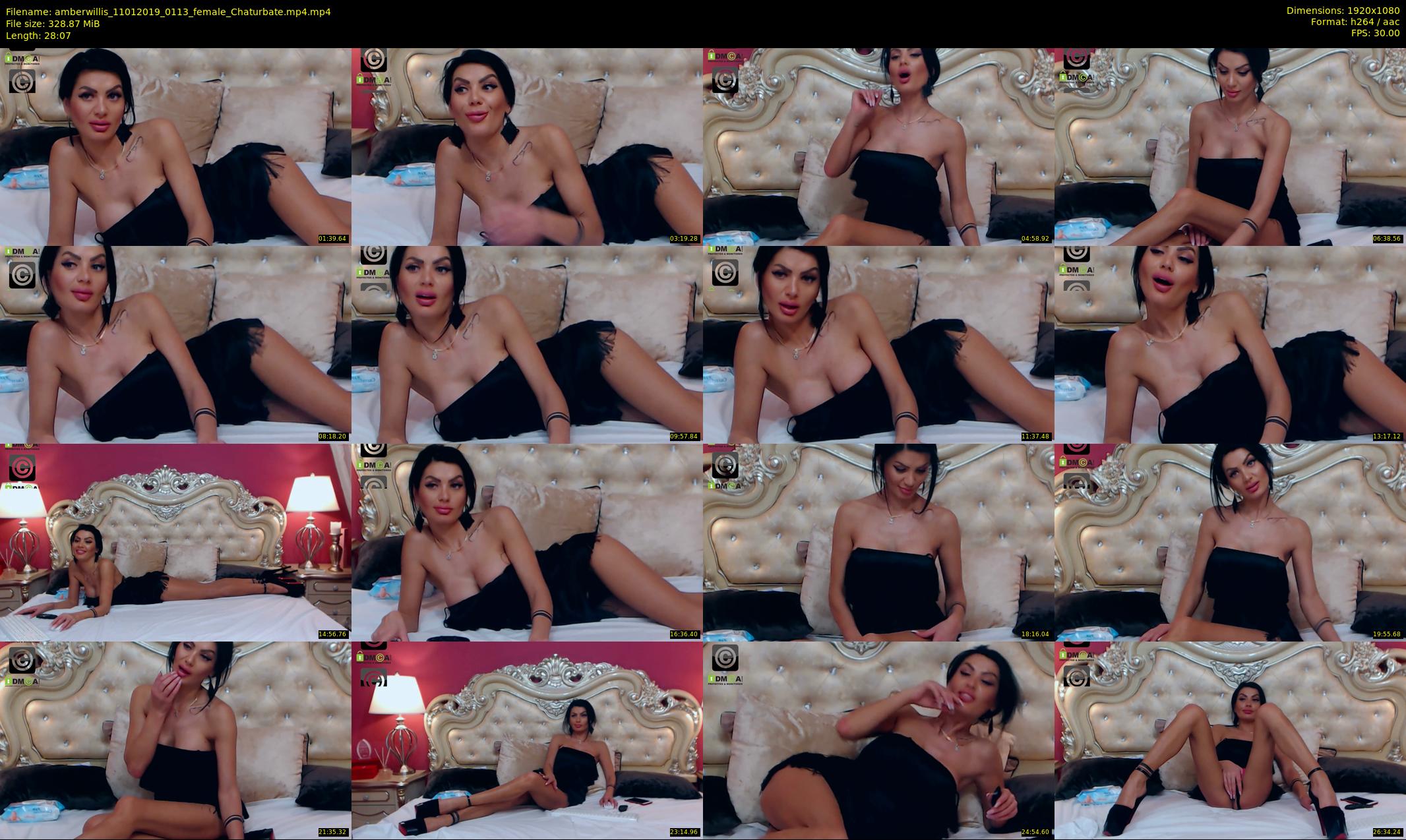 amberwillis — 29 minute Chaturbate female cam show recording, 1080p, Jan 11, 2019