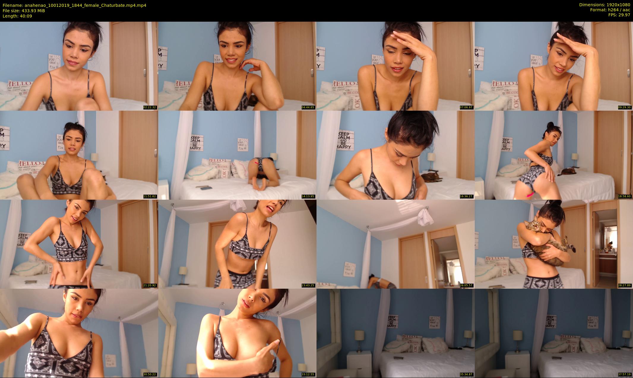 anahenao — 41 minute Chaturbate female cam show recording, 1080p, Jan 10, 2019