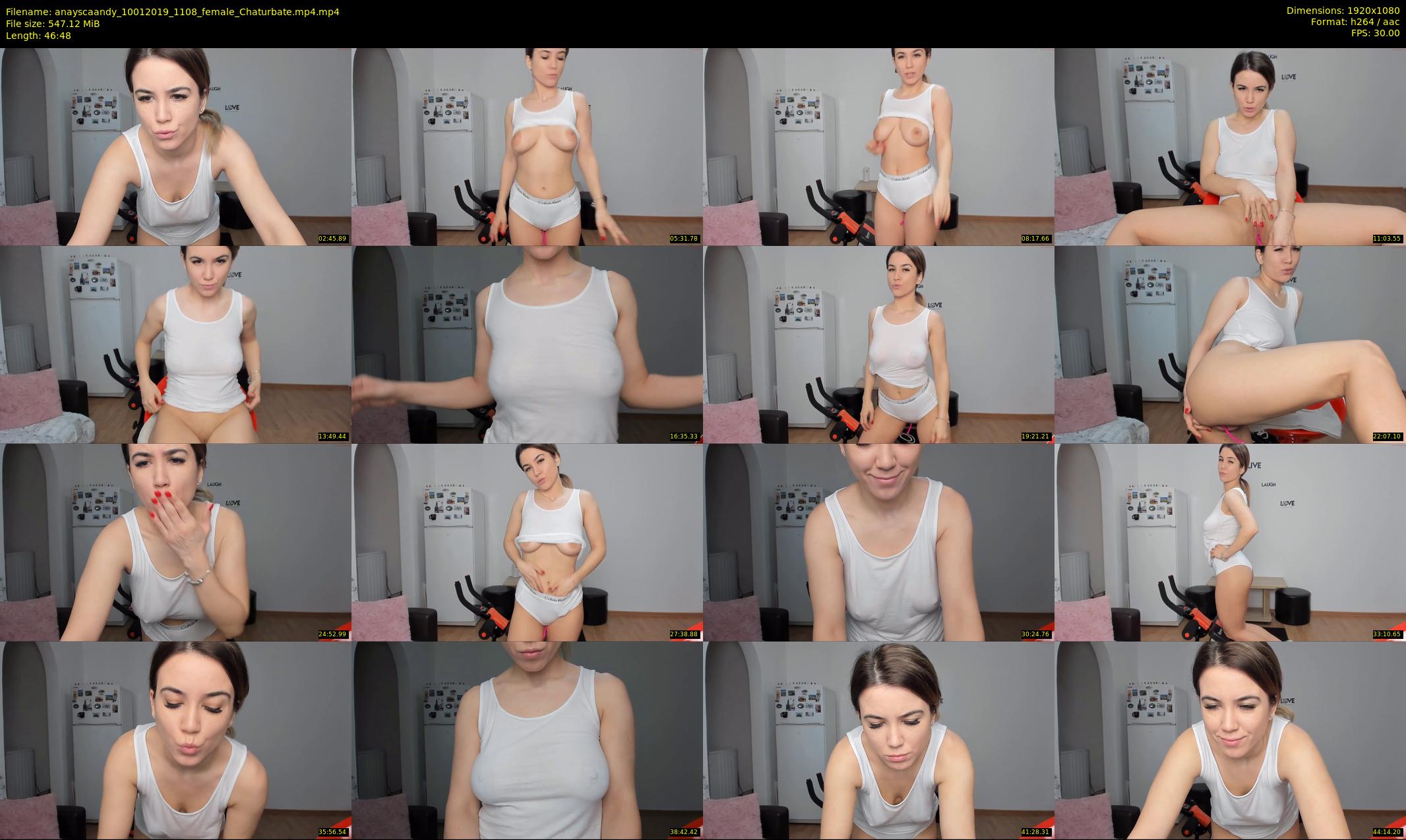 anayscaandy — 47 minute Chaturbate female cam show recording, 1080p, Jan 10, 2019