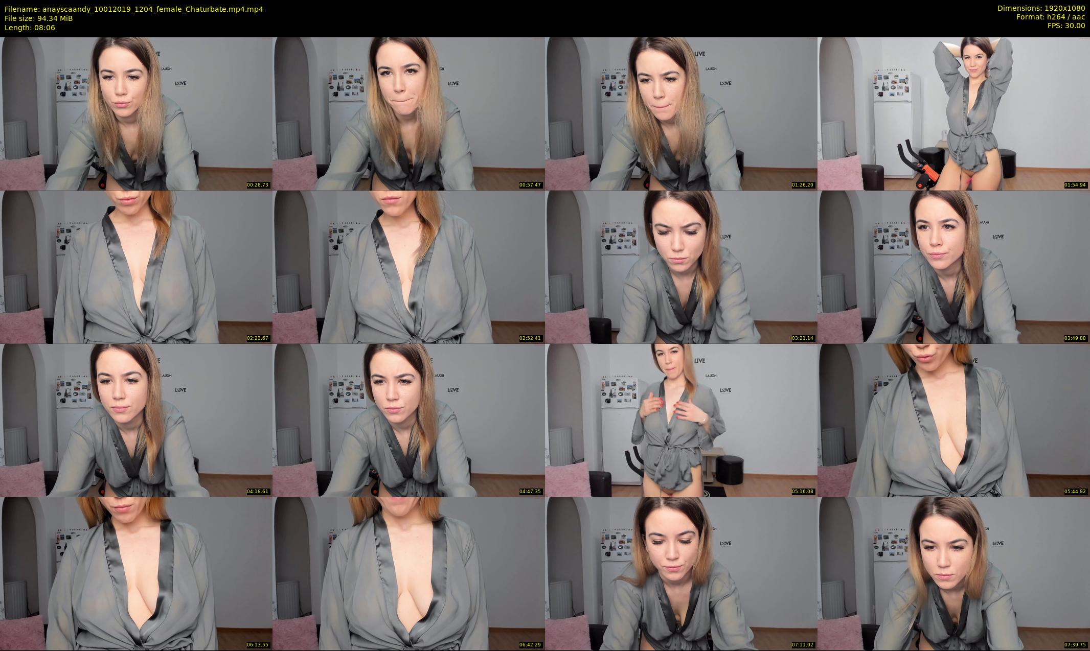 anayscaandy — 9 minute Chaturbate female cam show recording, 1080p, Jan 10, 2019