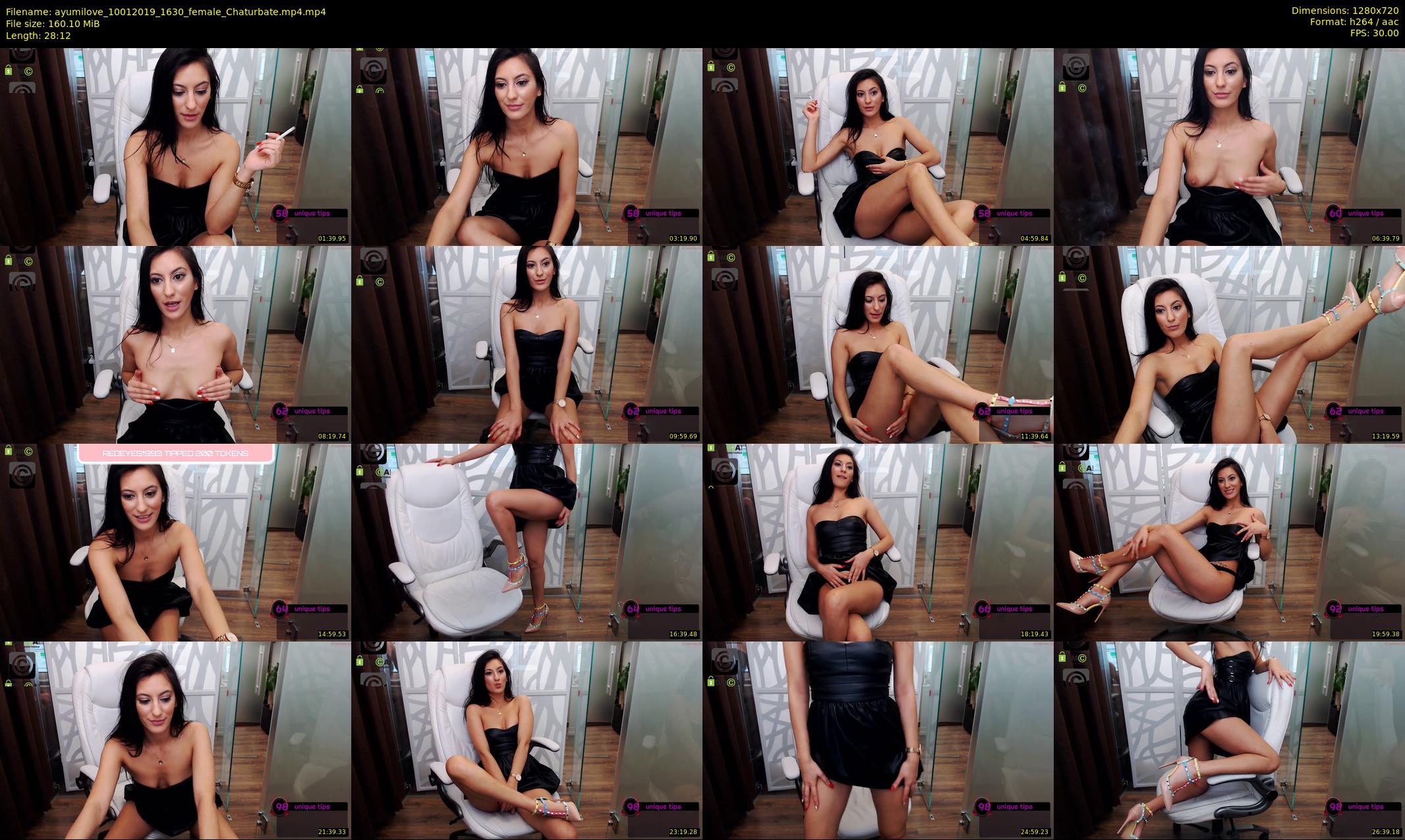 ayumilove — 29 minute Chaturbate female cam show recording, 720p, Jan 10, 2019