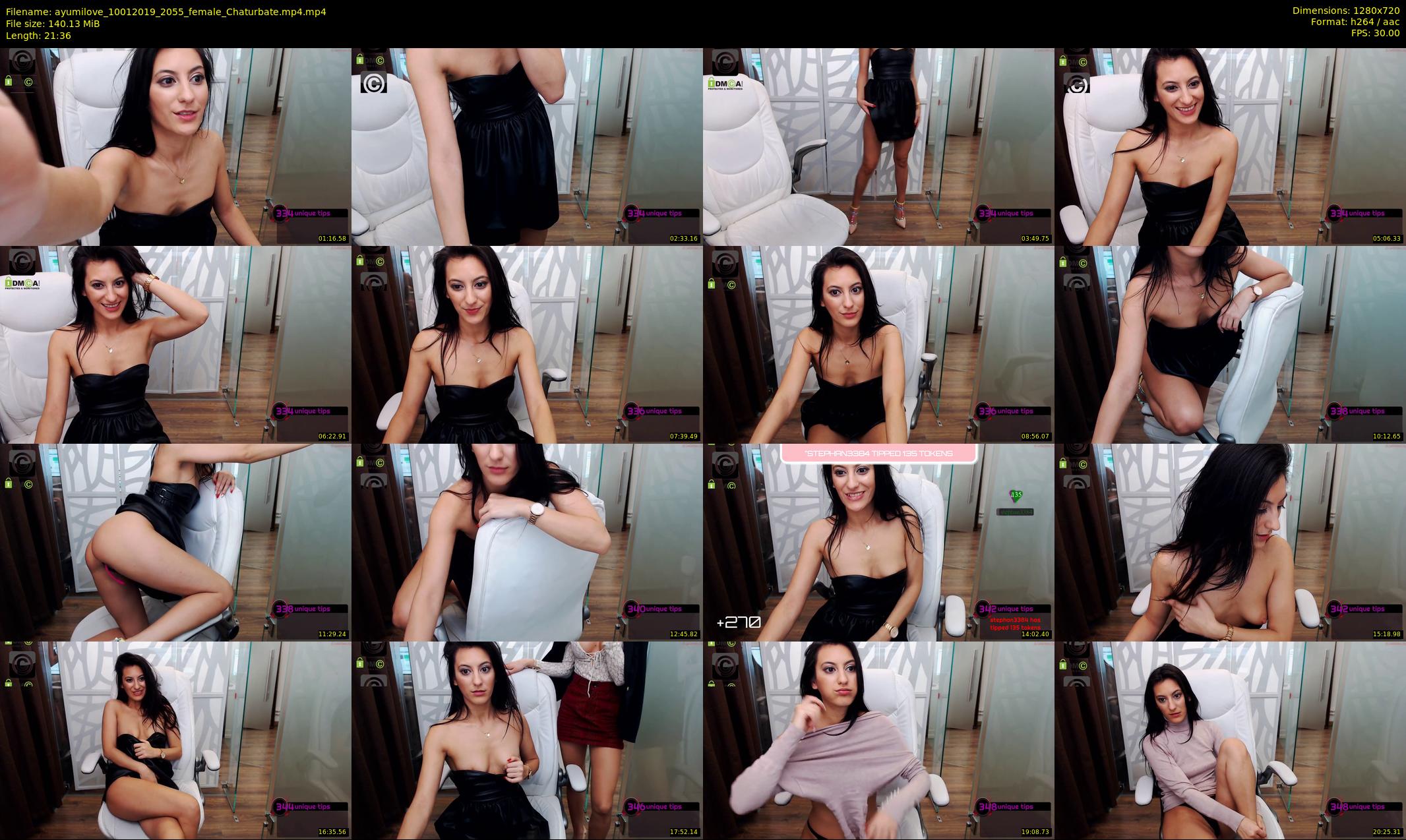 ayumilove — 22 minute Chaturbate female cam show recording, 720p, Jan 10, 2019