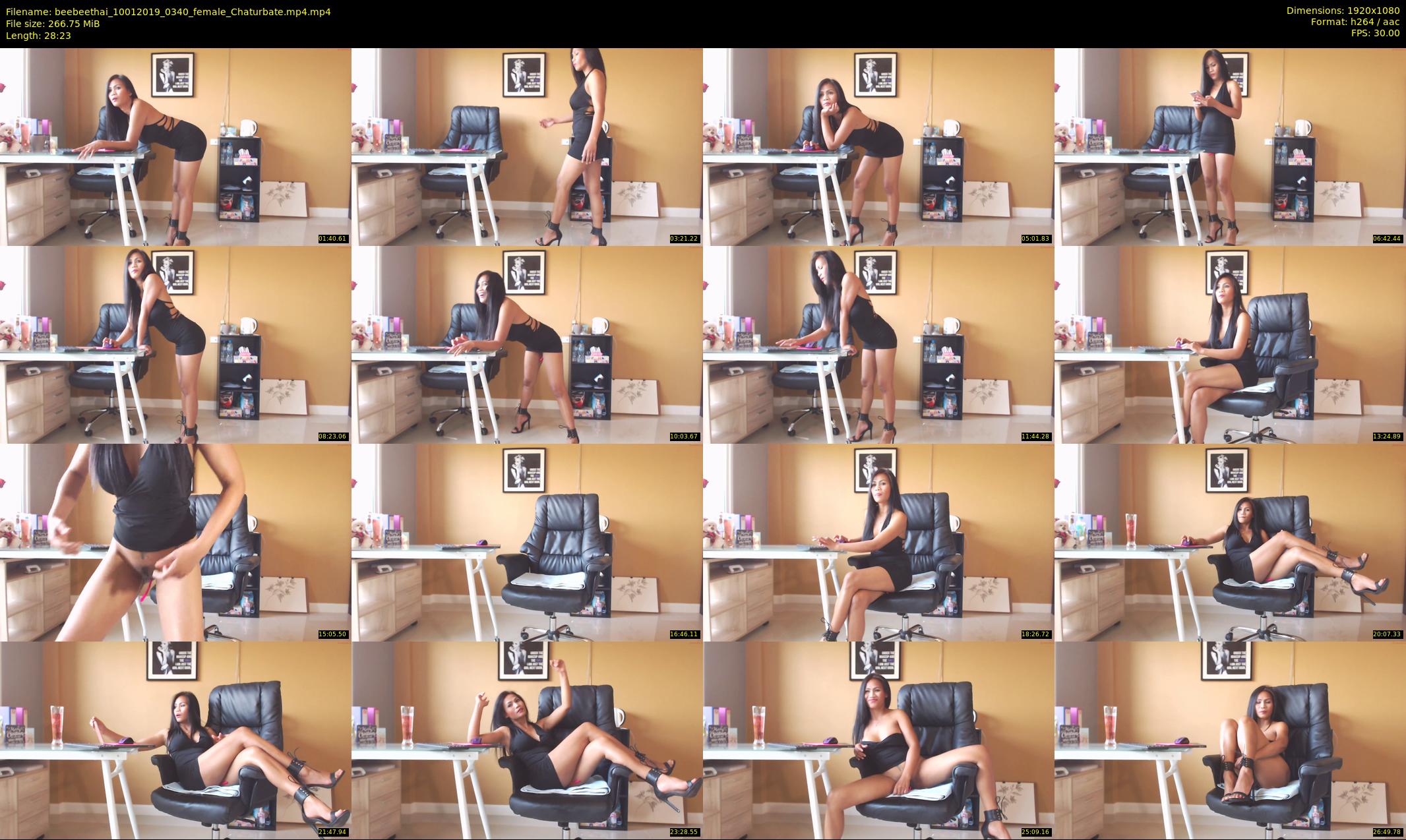 beebeethai — 29 minute Chaturbate female cam show recording, 1080p, Jan 10, 2019