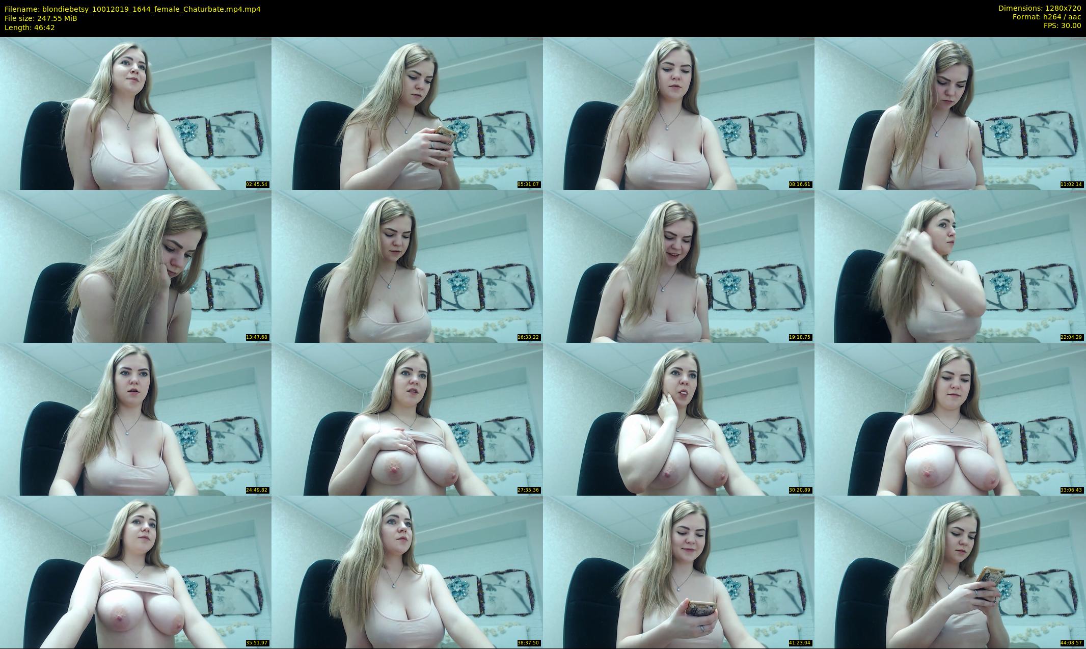 blondiebetsy — 47 minute Chaturbate female cam show recording, 720p, Jan 10, 2019