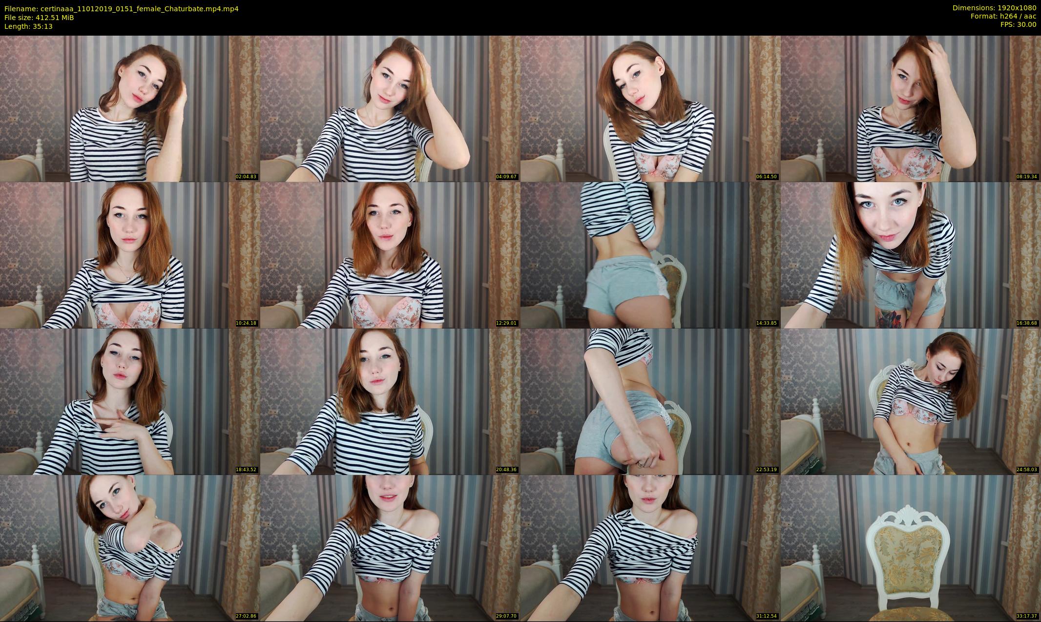 certinaaa — 36 minute Chaturbate female cam show recording, 1080p, Jan 11, 2019