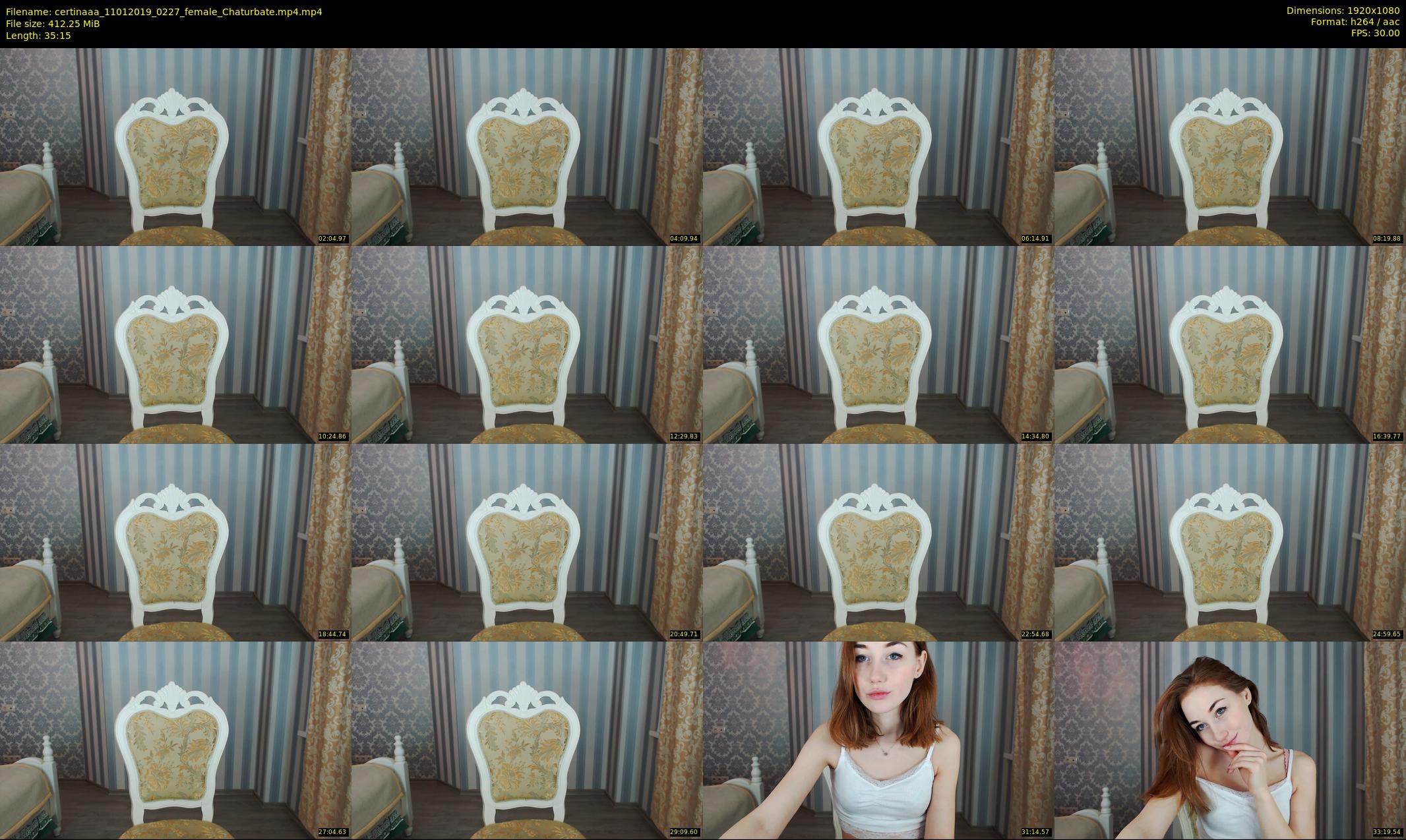 certinaaa — 36 minute Chaturbate female cam show recording, 1080p, Jan 11, 2019