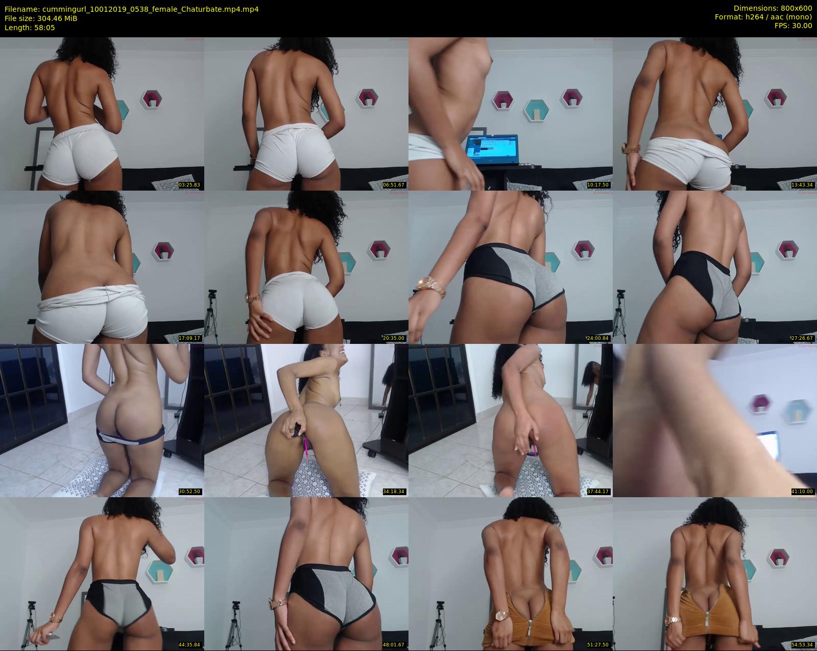 cummingurl — 59 minute Chaturbate couple cam show recording, 480p, Jan 10, 2019