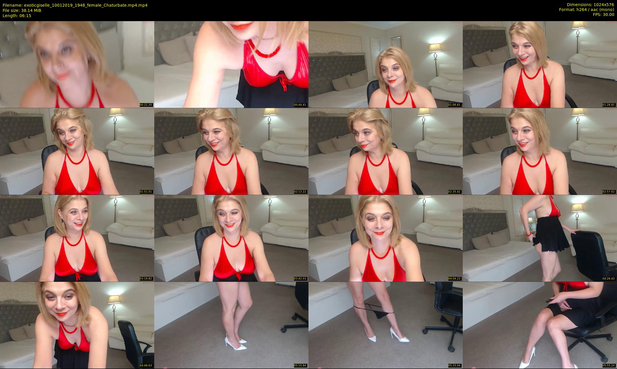exoticgiselle — 7 minute Chaturbate female cam show recording, 480p, Jan 10, 2019