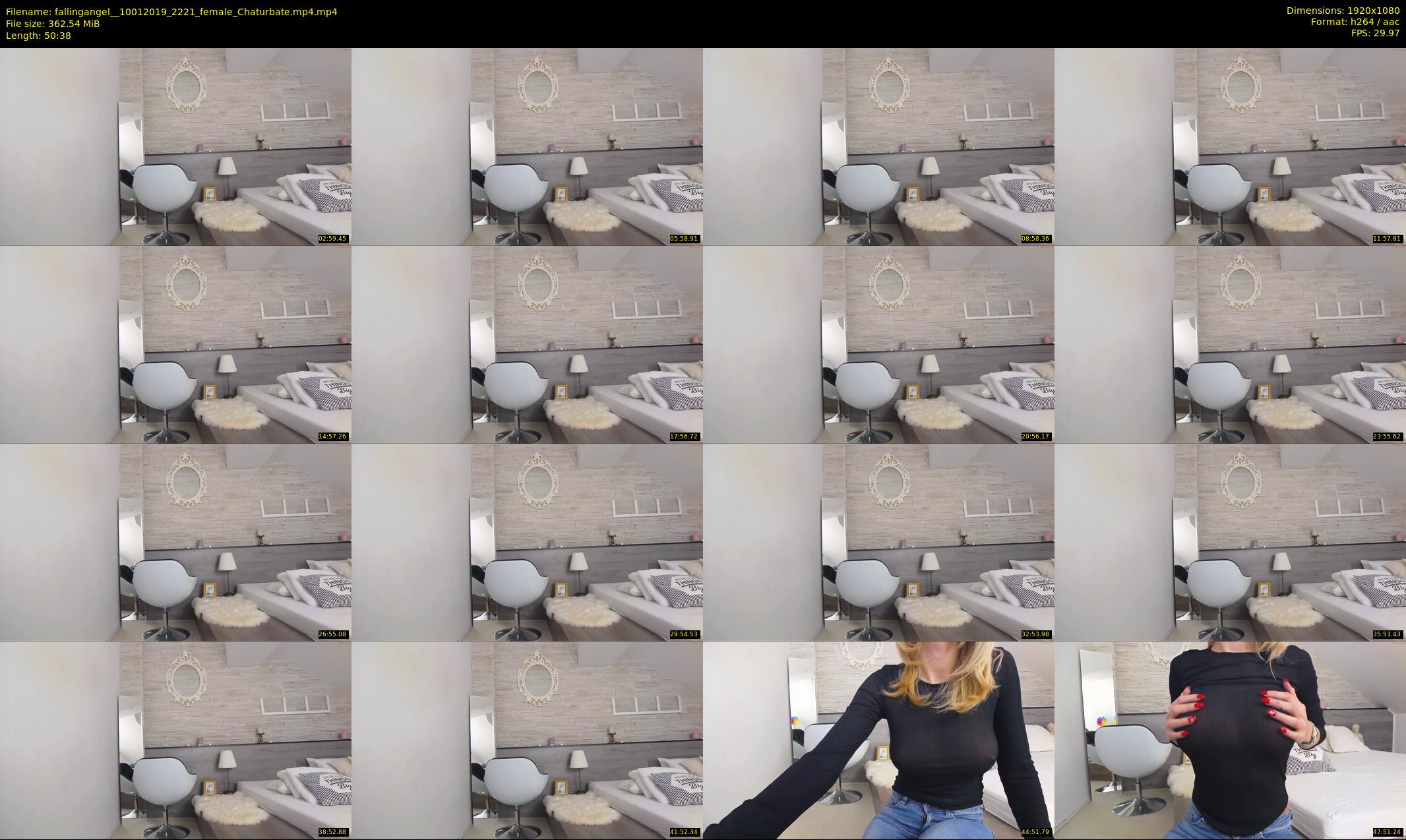 fallingangel_ — 51 minute Chaturbate female cam show recording, 1080p, Jan 10, 2019