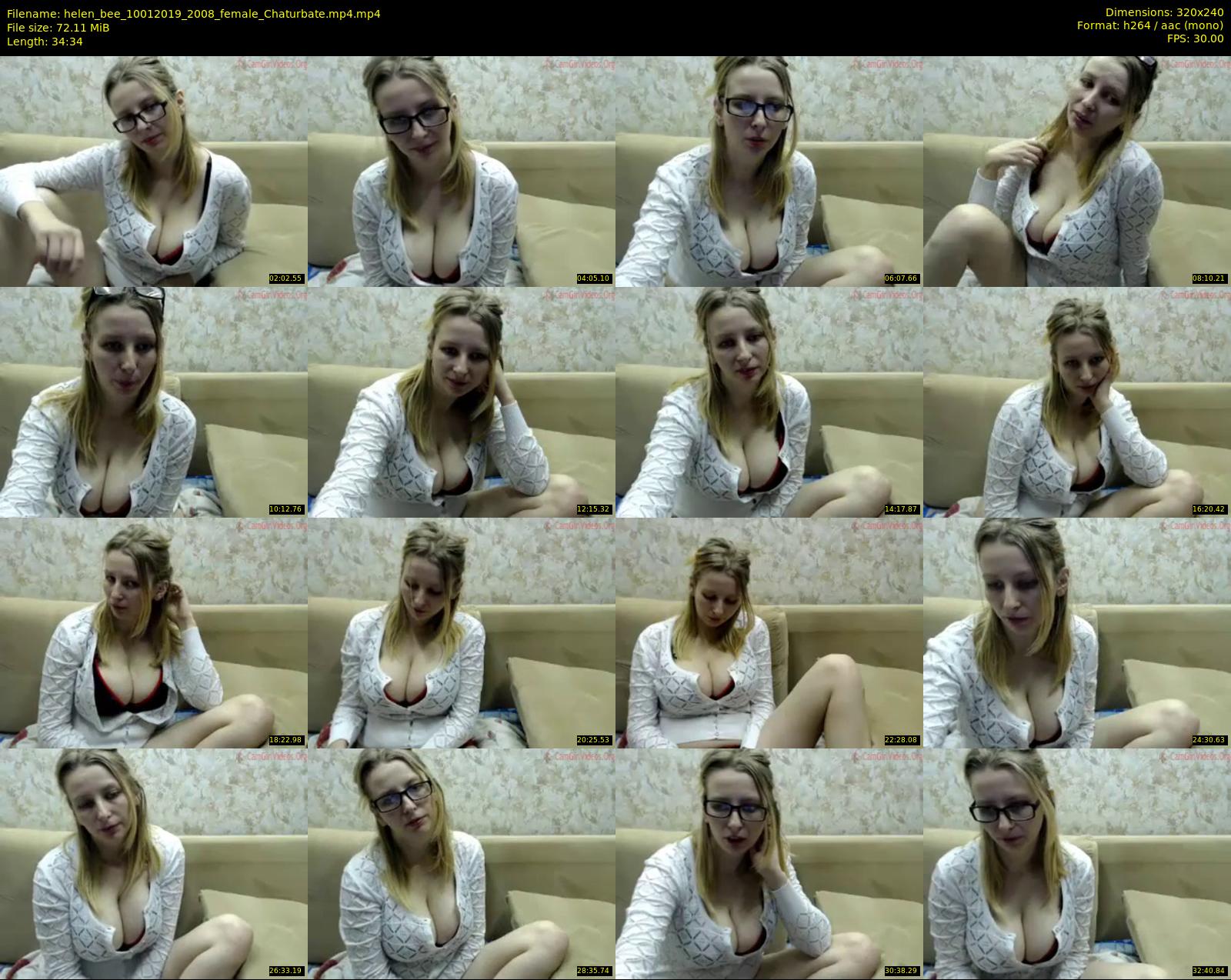 helen_bee — 35 minute Chaturbate female cam show recording, SD, Jan 10, 2019