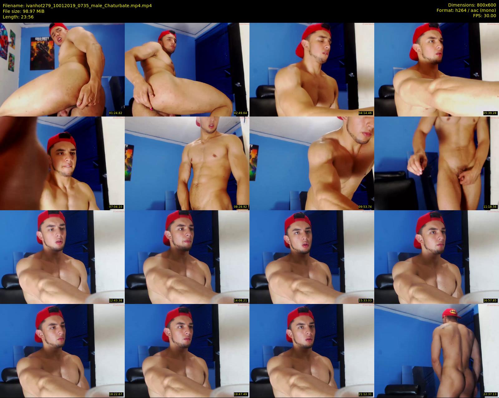 ivanhot279 — 24 minute Chaturbate male cam show recording, 480p, Jan 10, 2019