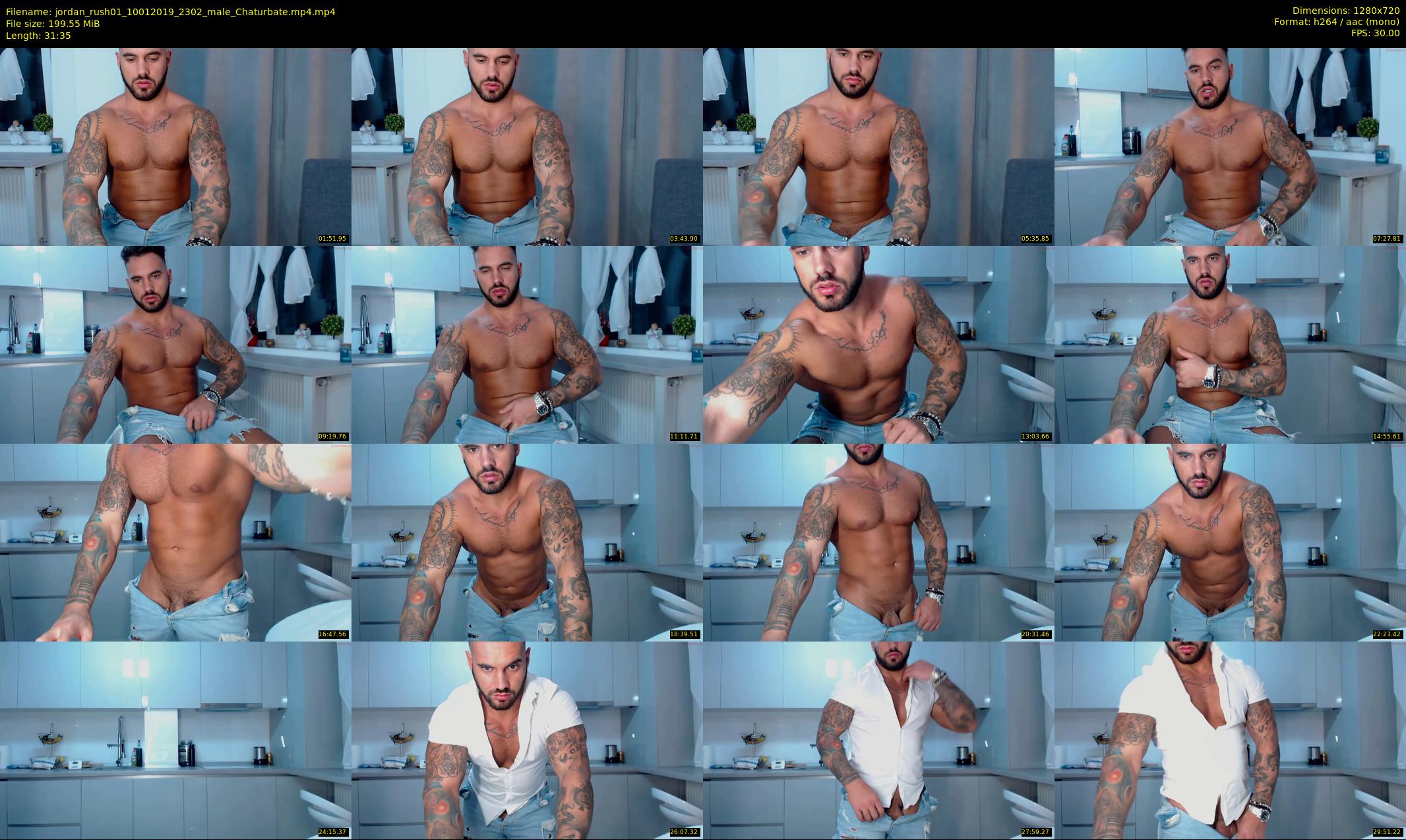 jordan_rush01 — 32 minute Chaturbate male cam show recording, 720p, Jan 10, 2019