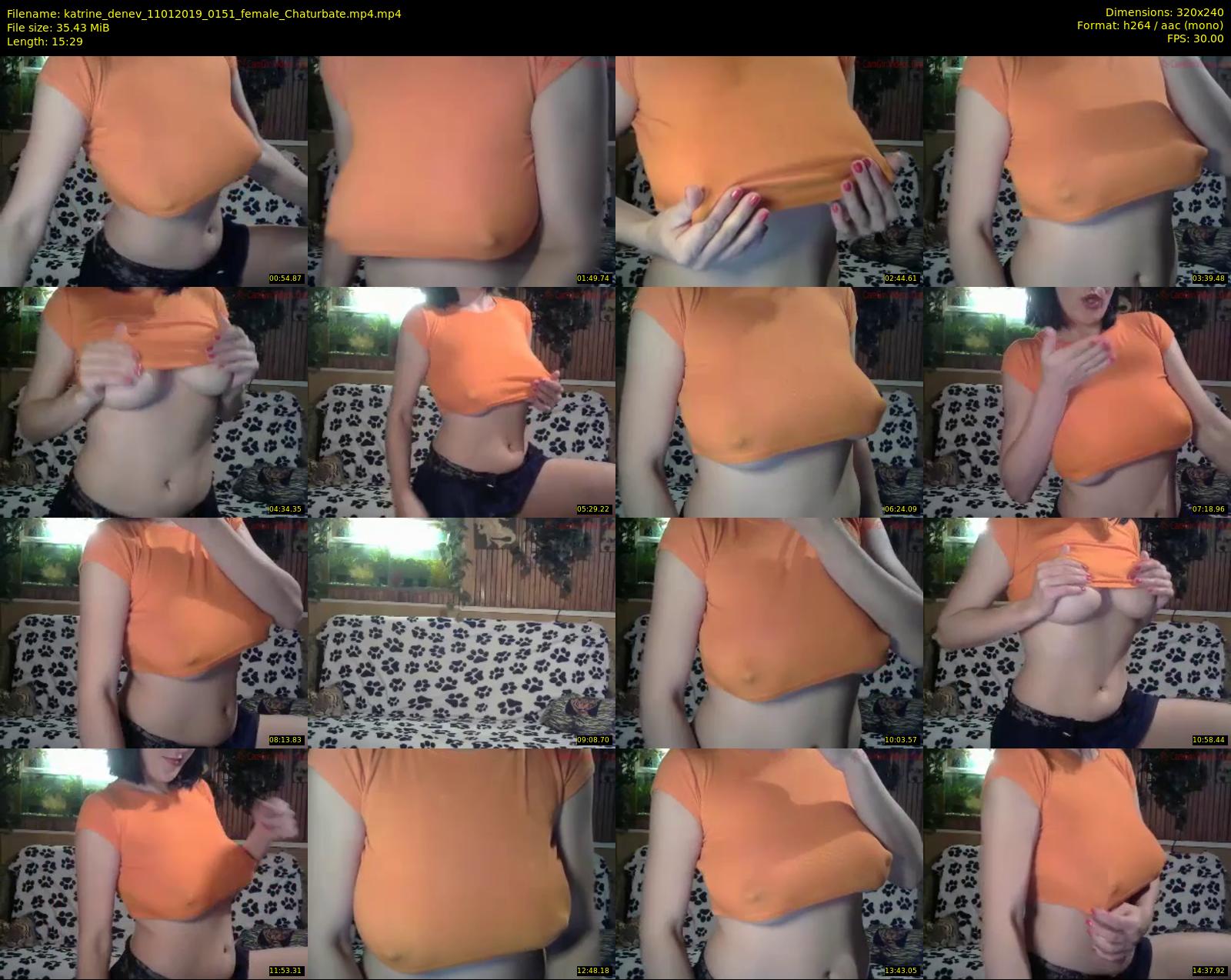 katrine_denev — 16 minute Chaturbate female cam show recording, SD, Jan 11, 2019