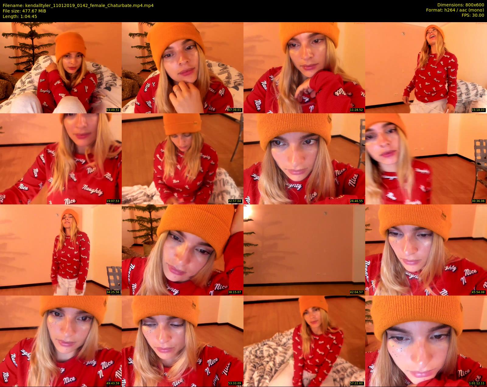 kendalltyler — 65 minute Chaturbate female cam show recording, 480p, Jan 11, 2019
