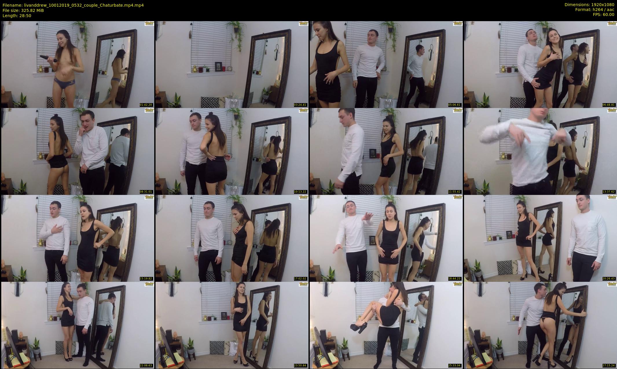 livanddrew — 29 minute Chaturbate couple cam show recording, 1080p, Jan 10, 2019