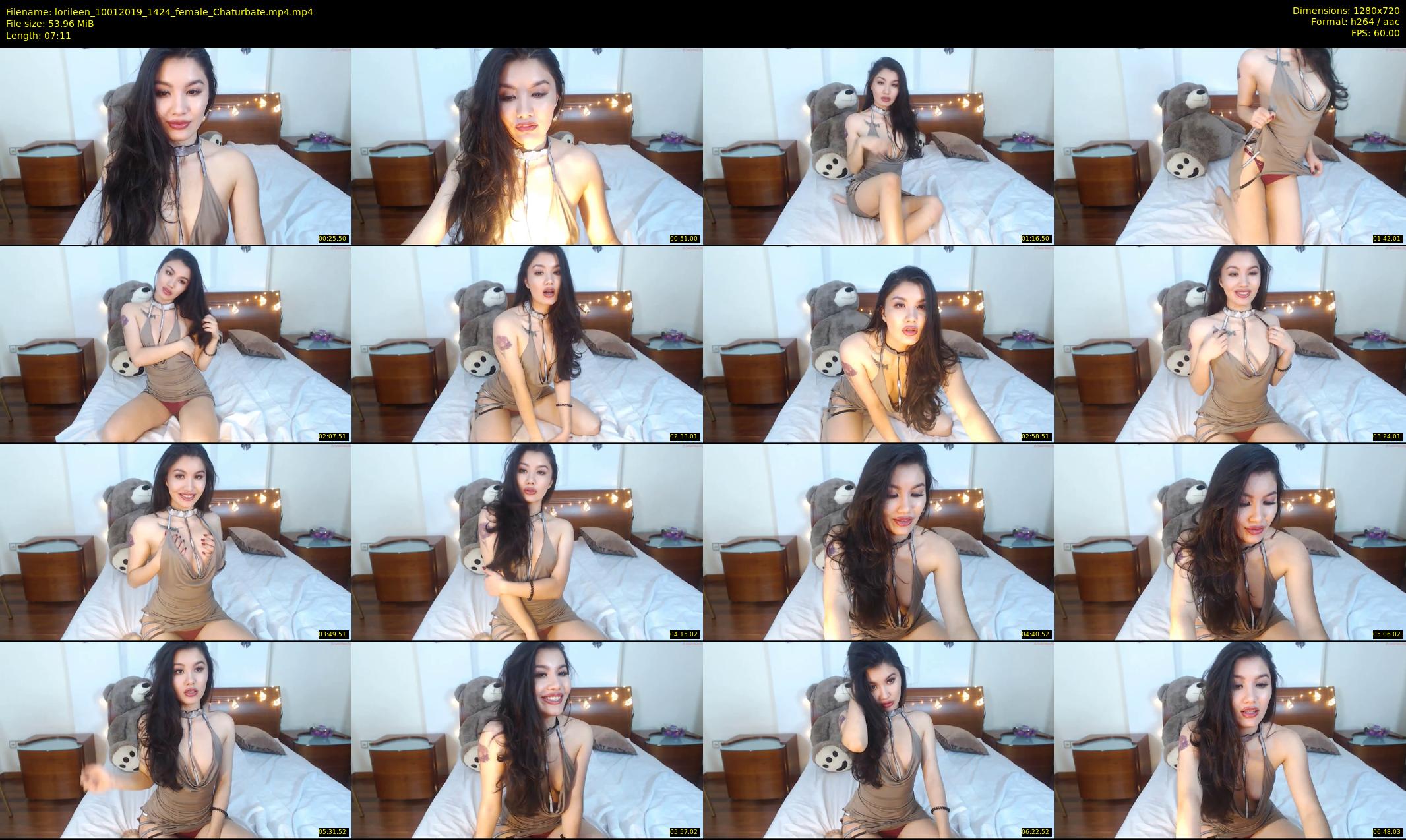 lorileen — 8 minute Chaturbate female cam show recording, 720p, Jan 10, 2019