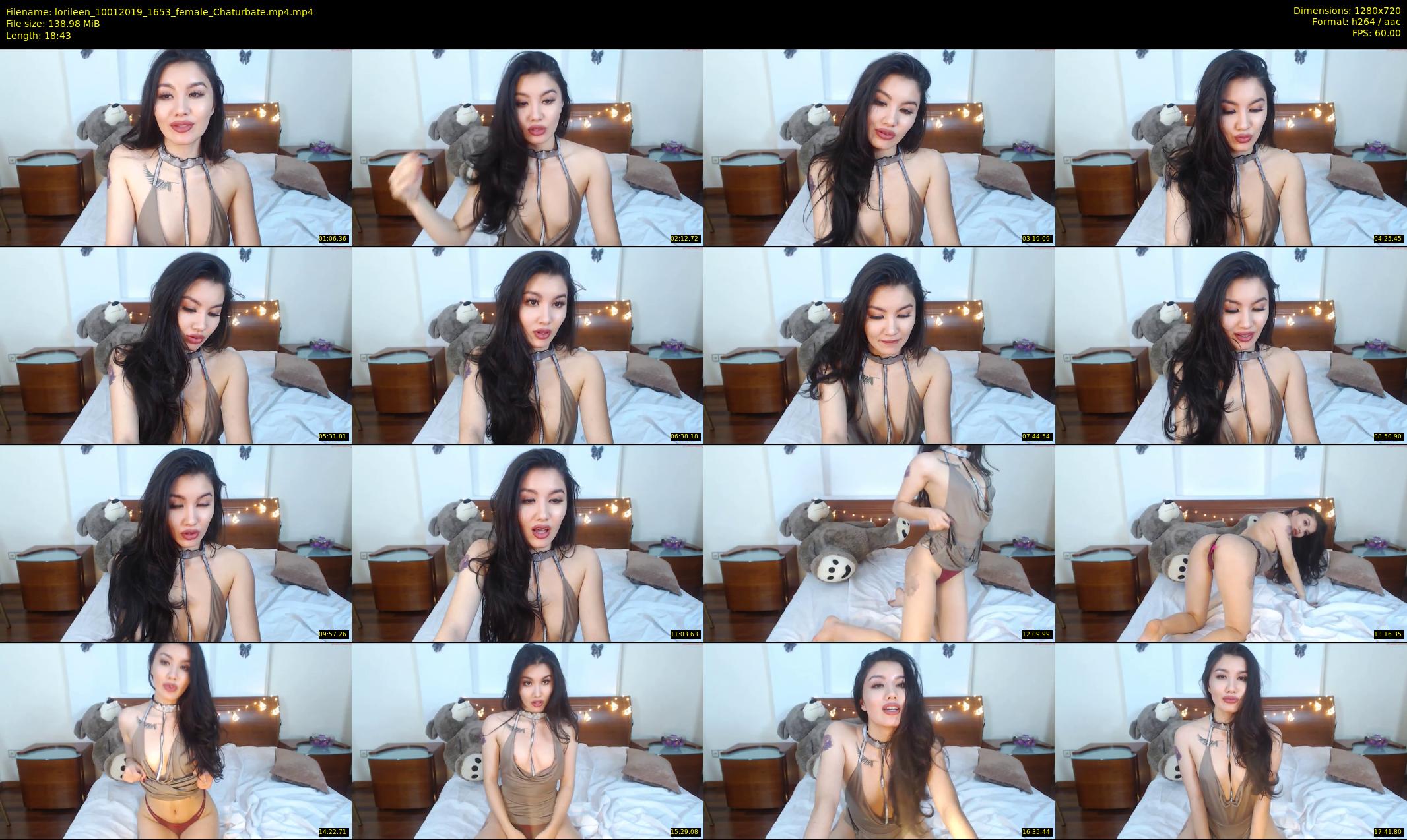 lorileen — 19 minute Chaturbate female cam show recording, 720p, Jan 10, 2019