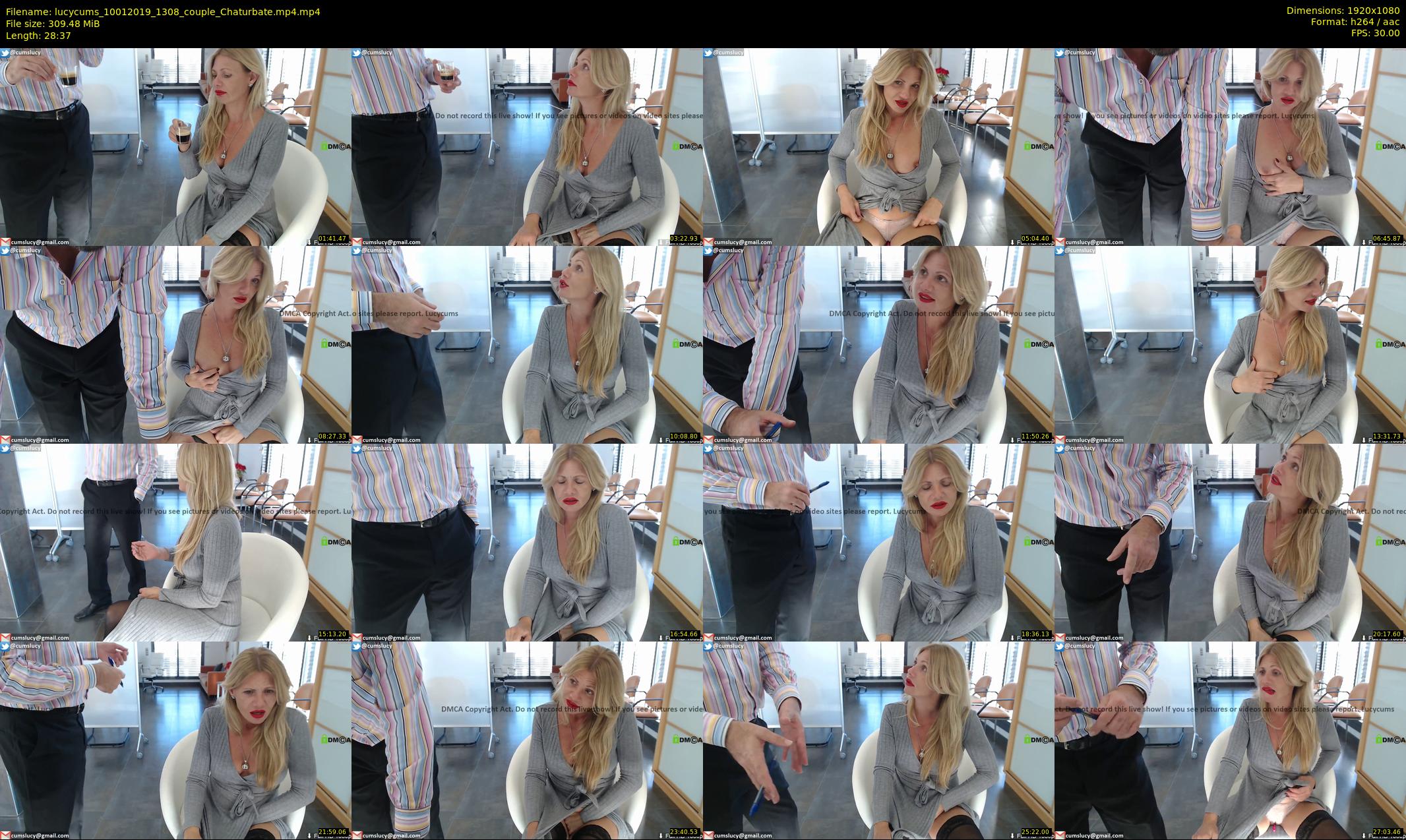 lucycums — 29 minute Chaturbate couple cam show recording, 1080p, Jan 10, 2019