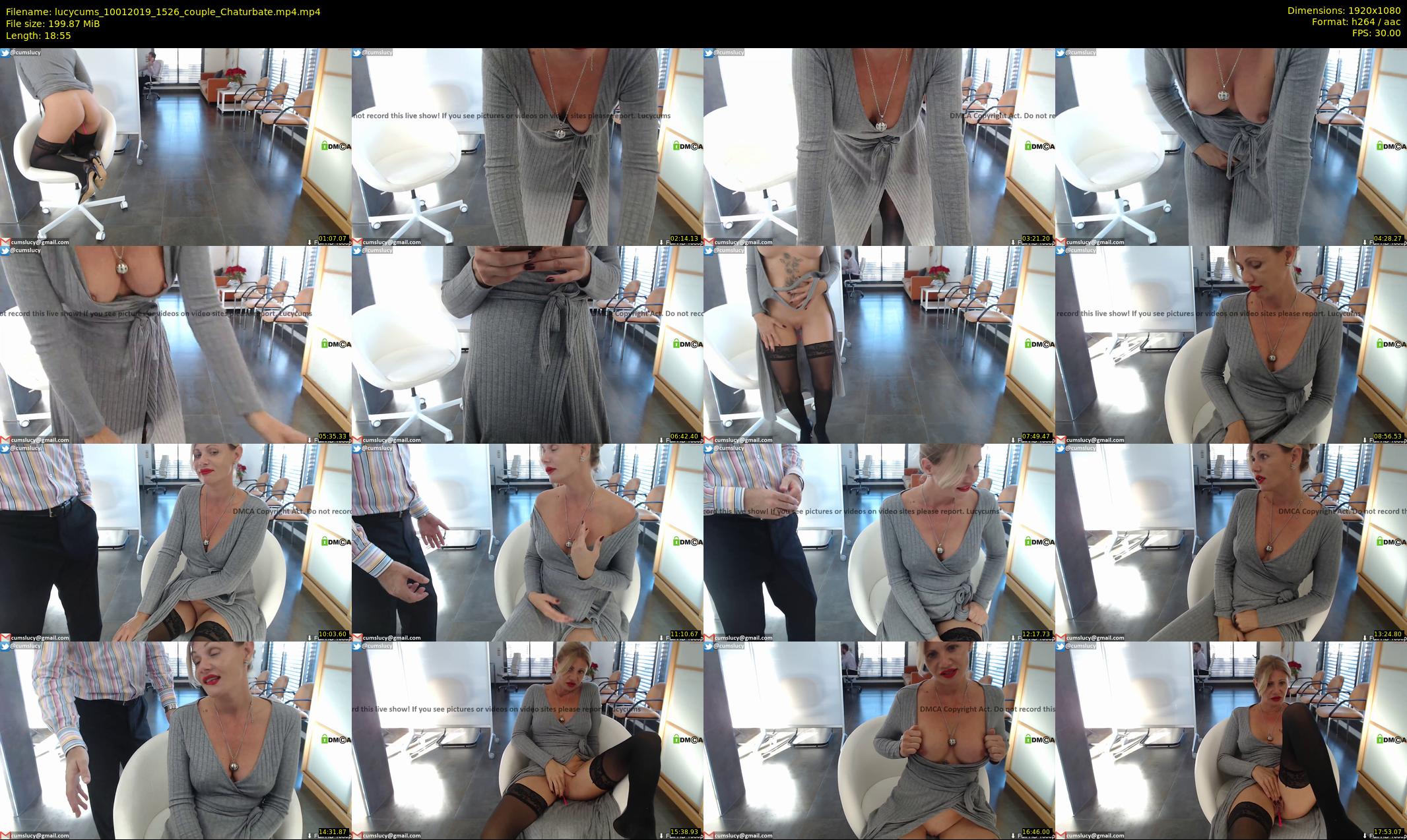 lucycums — 19 minute Chaturbate couple cam show recording, 1080p, Jan 10, 2019