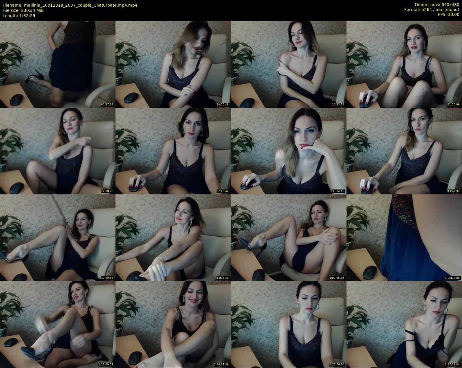 mallinia — 93 minute Chaturbate female cam show recording, 480p, Jan 10, 2019