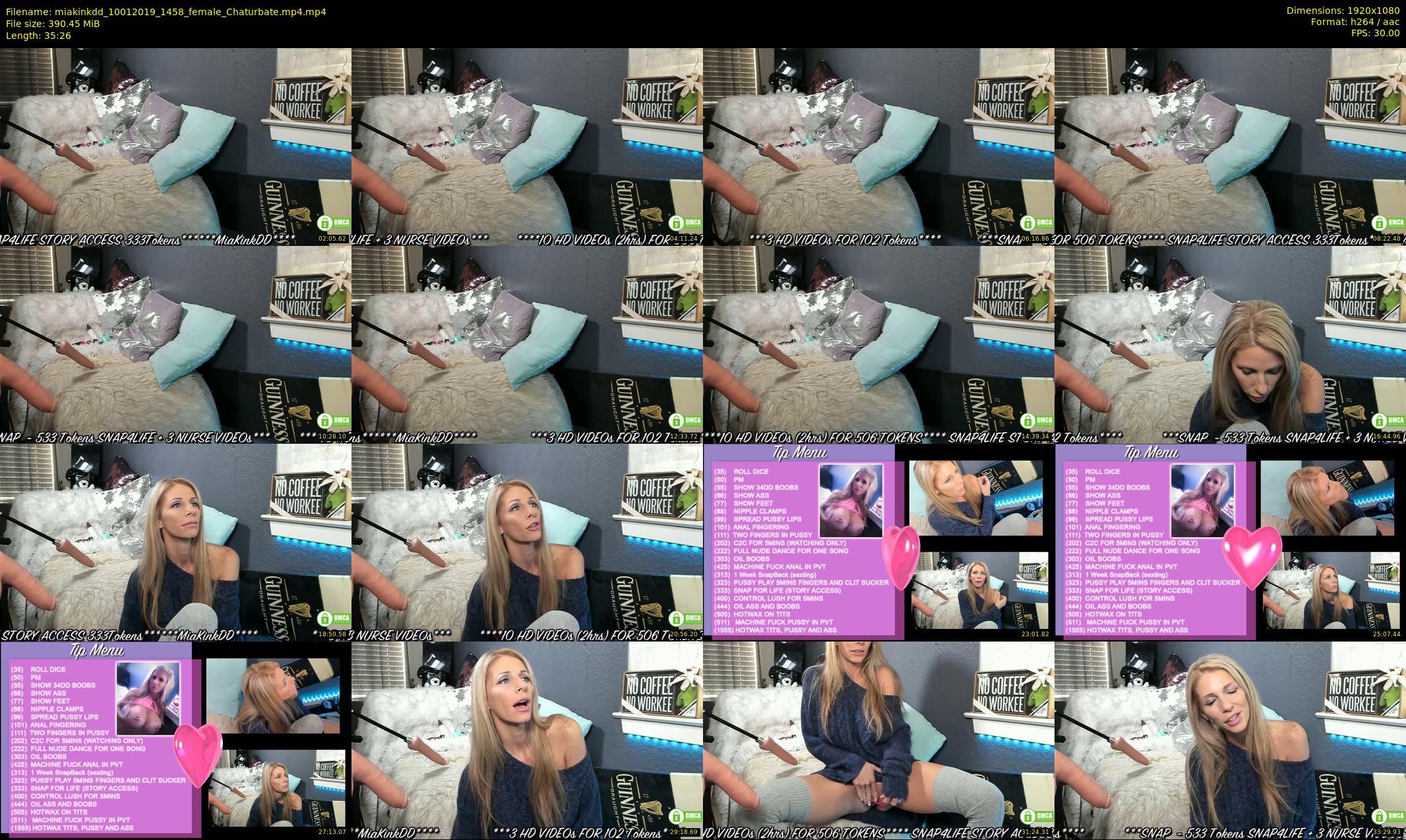 miakinkdd — 36 minute Chaturbate female cam show recording, 1080p, Jan 10, 2019