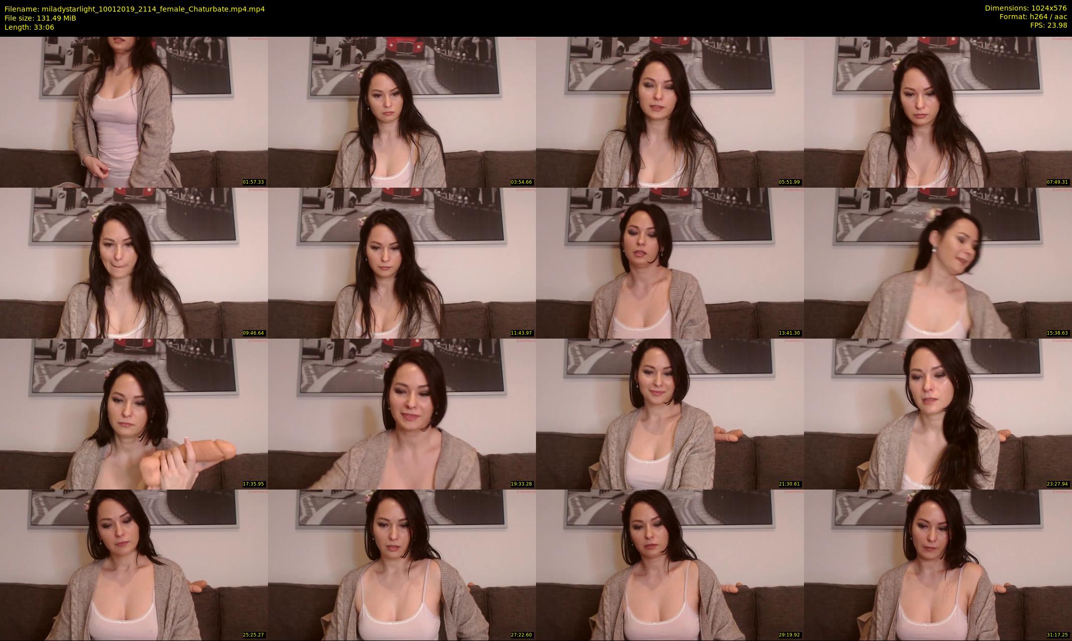 miladystarlight — 34 minute Chaturbate female cam show recording, 480p, Jan 10, 2019