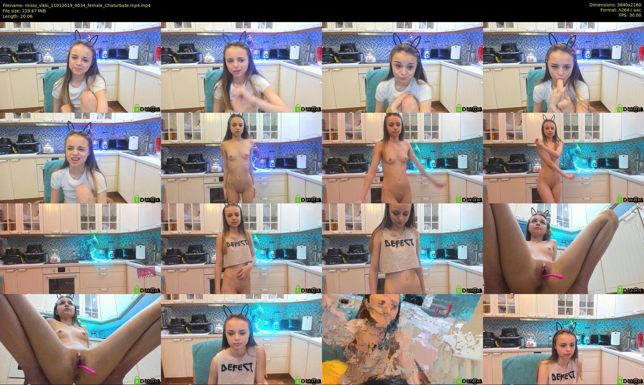 misss_vikki — 21 minute Chaturbate female cam show recording, 4K, Jan 11, 2019
