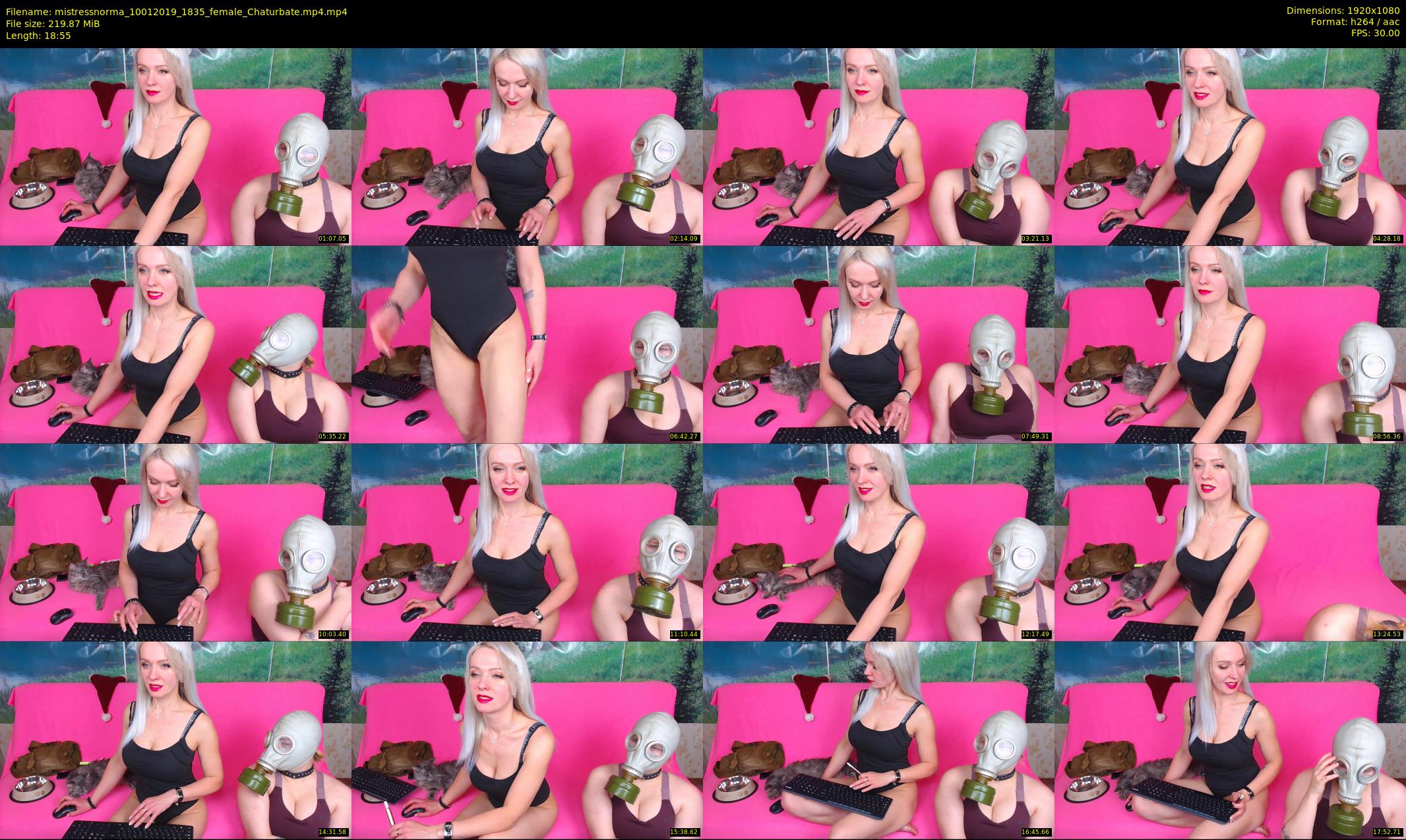 mistressnorma — 19 minute Chaturbate female cam show recording, 1080p, Jan 10, 2019