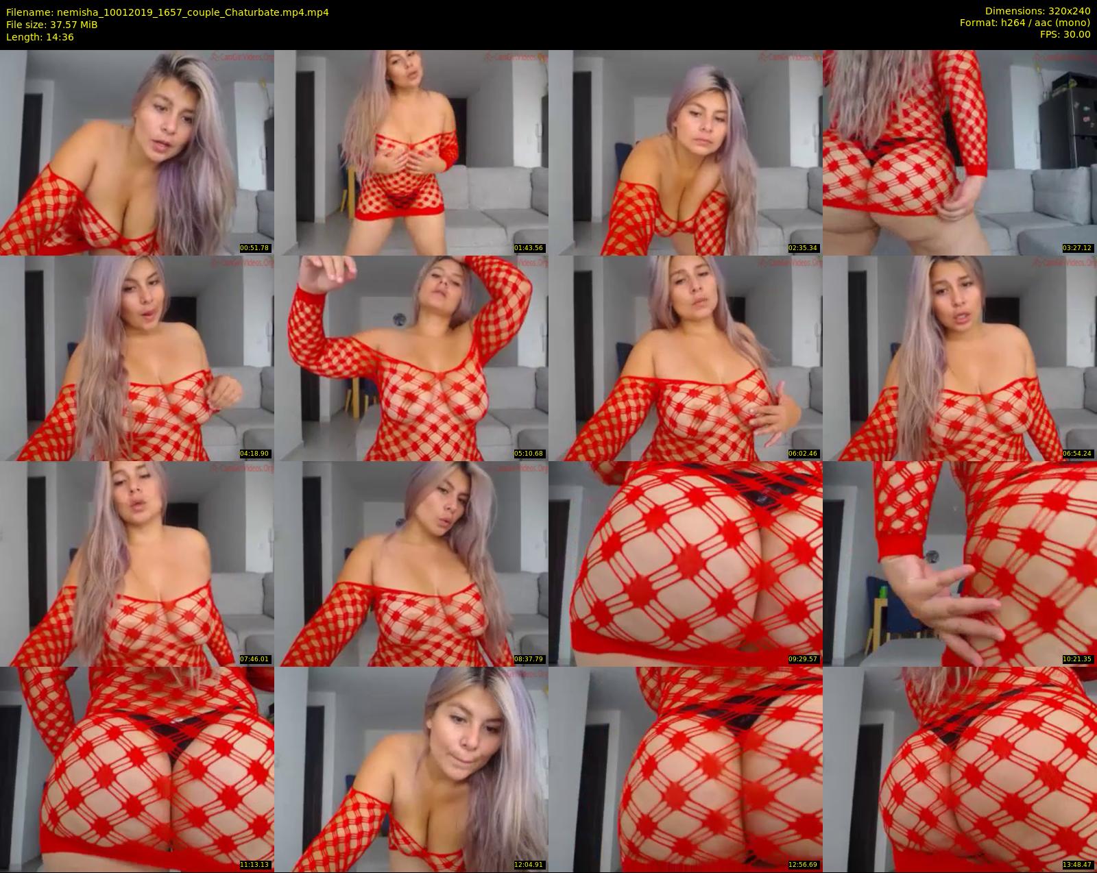 nemisha — 15 minute Chaturbate female cam show recording, SD, Jan 10, 2019