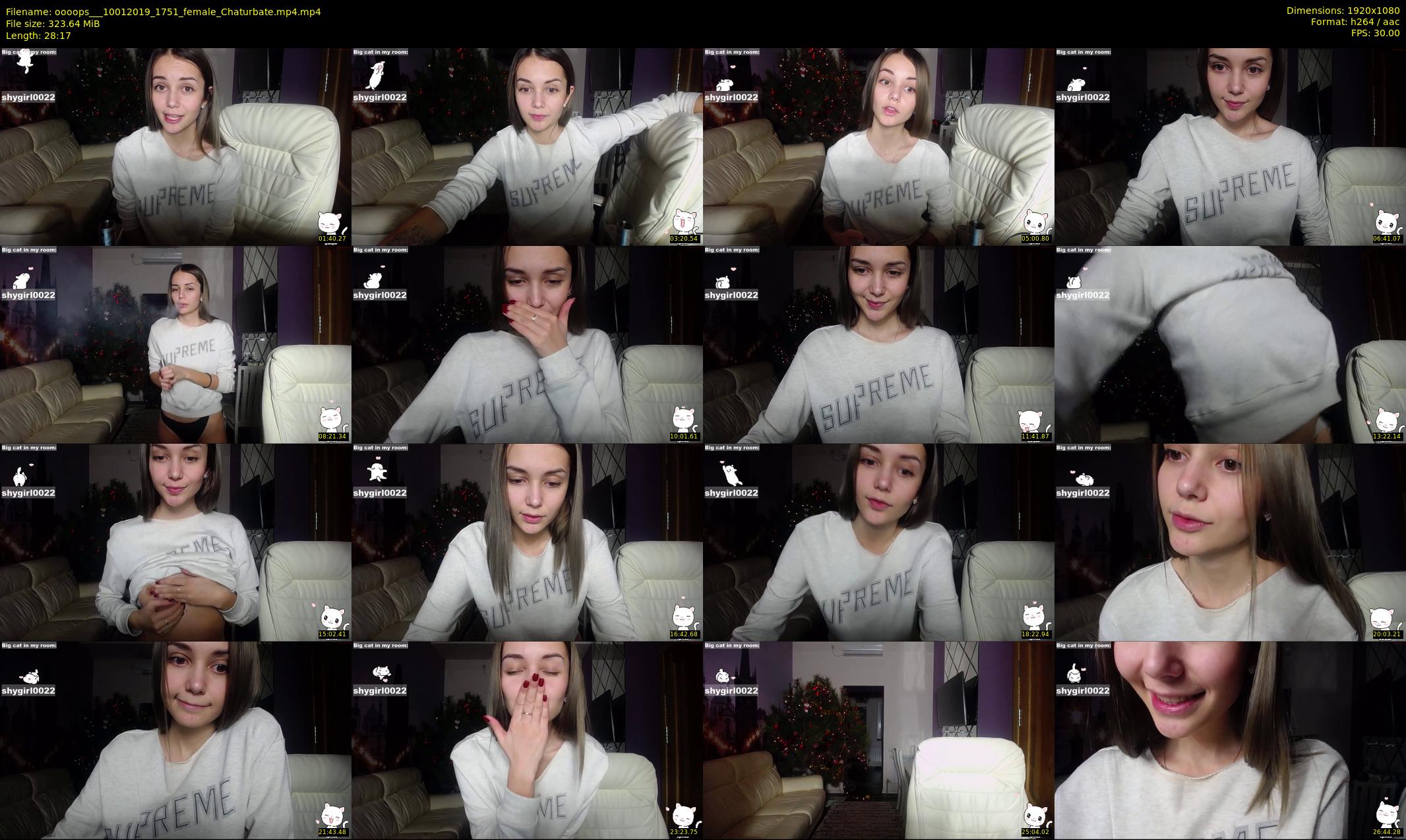 oooops__ — 29 minute Chaturbate female cam show recording, 1080p, Jan 10, 2019