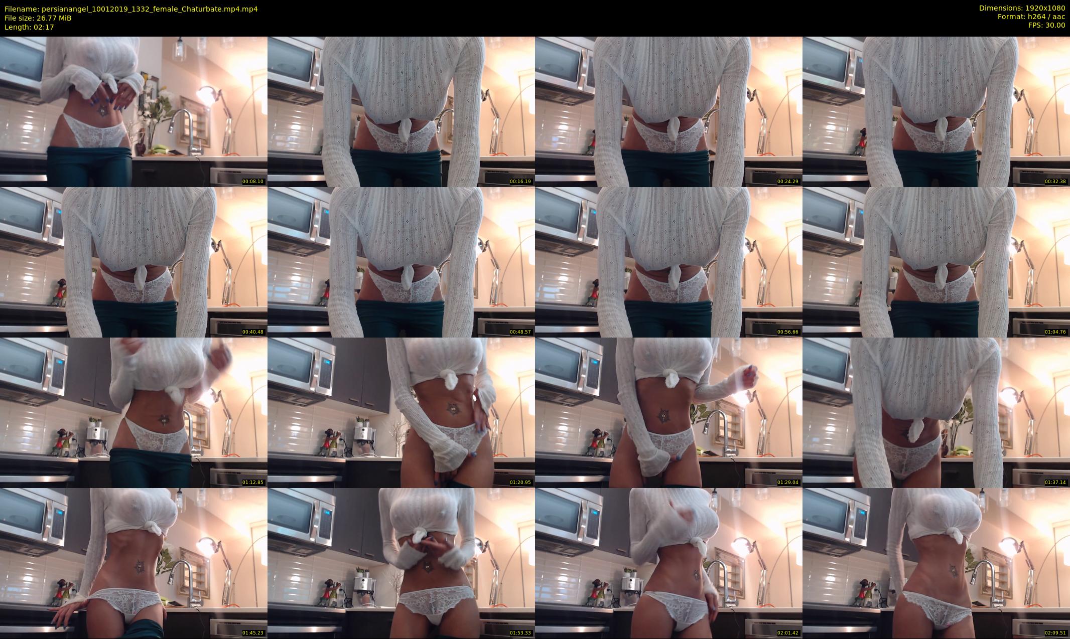 persianangel — 3 minute Chaturbate female cam show recording, 1080p, Jan 10, 2019